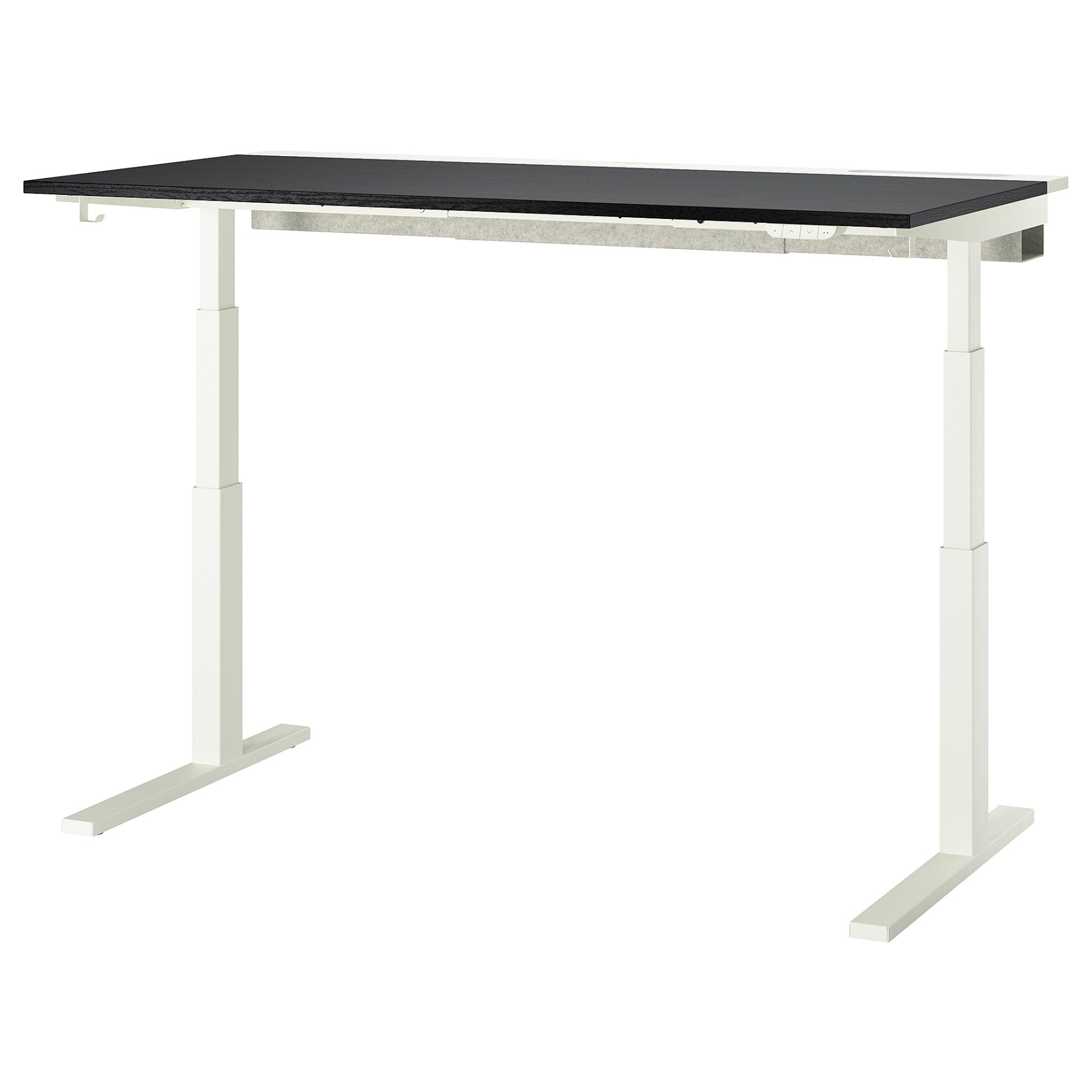 MITTZON, desk sit/stand/electric, 160x80 cm, 395.302.30