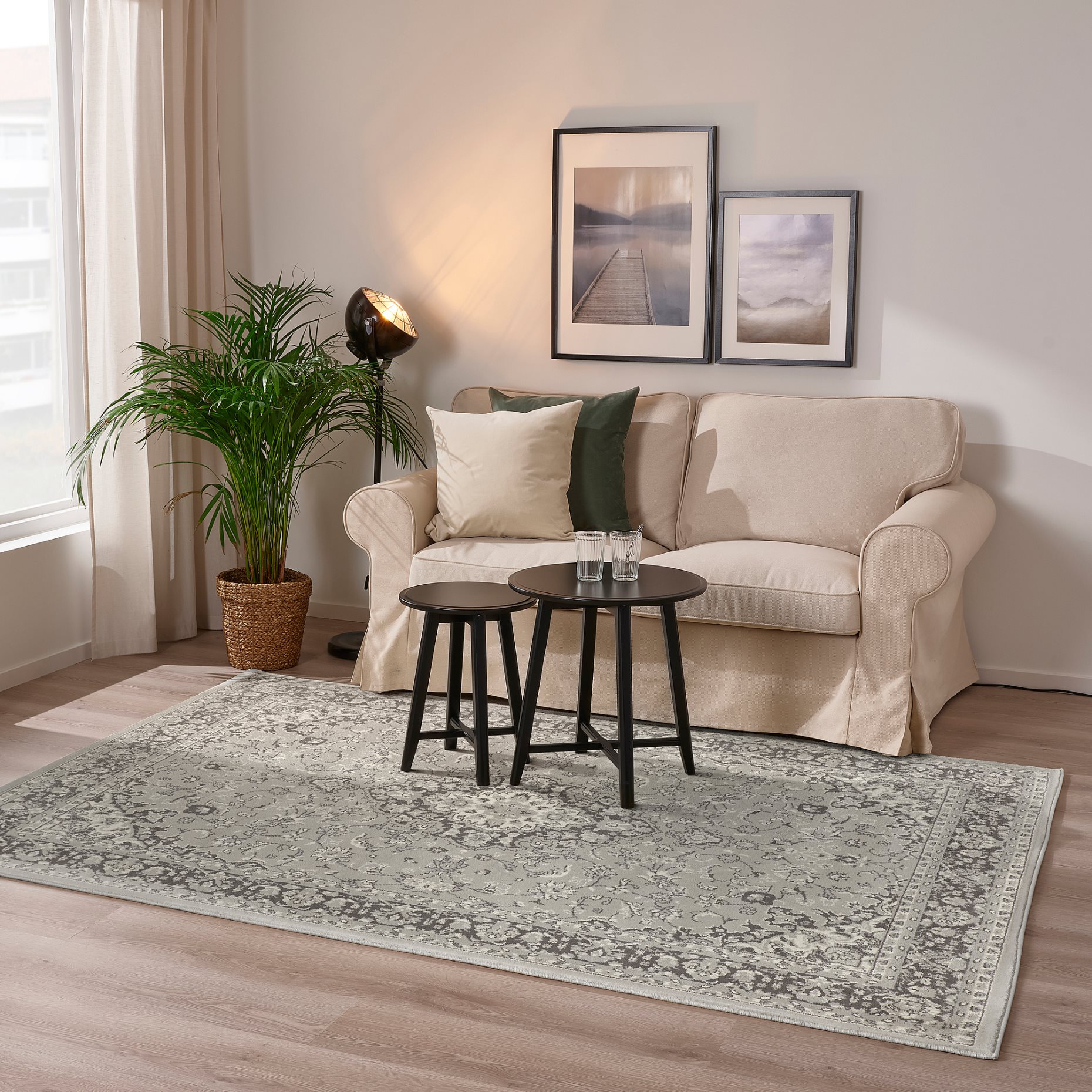 VEDBÄK, rug low pile, 170x230 cm, 405.289.00