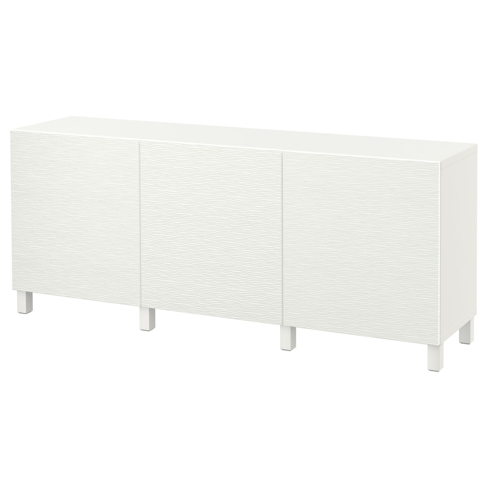 BESTÅ, storage combination with doors, 180x42x74 cm, 491.398.97