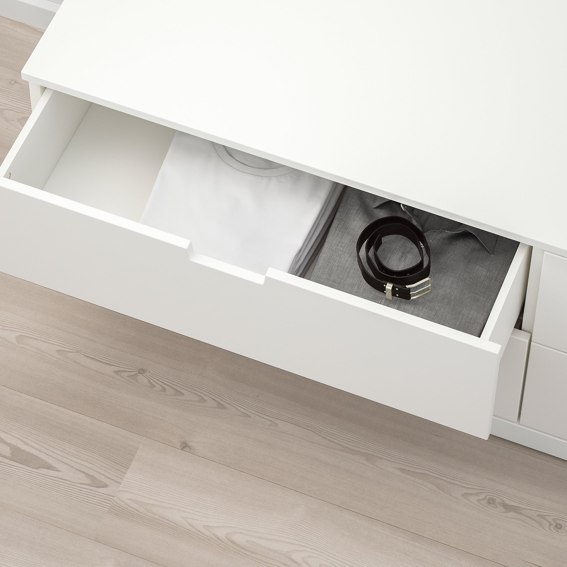 NORDLI, συρταριέρα με 4 συρτάρια, 160X54 cm, 492.394.96