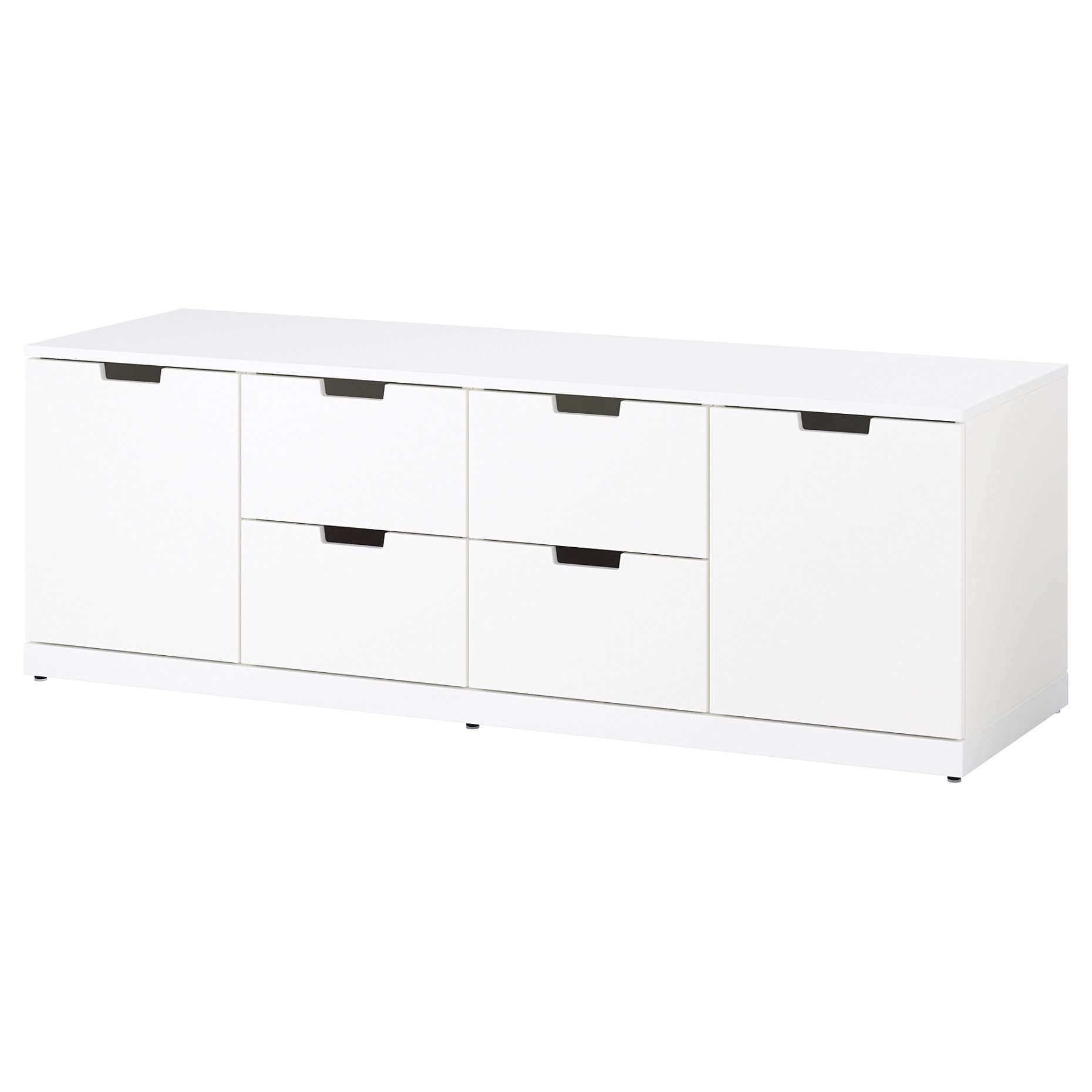 NORDLI, chest of 6 drawers, 160X54 cm, 492.766.29