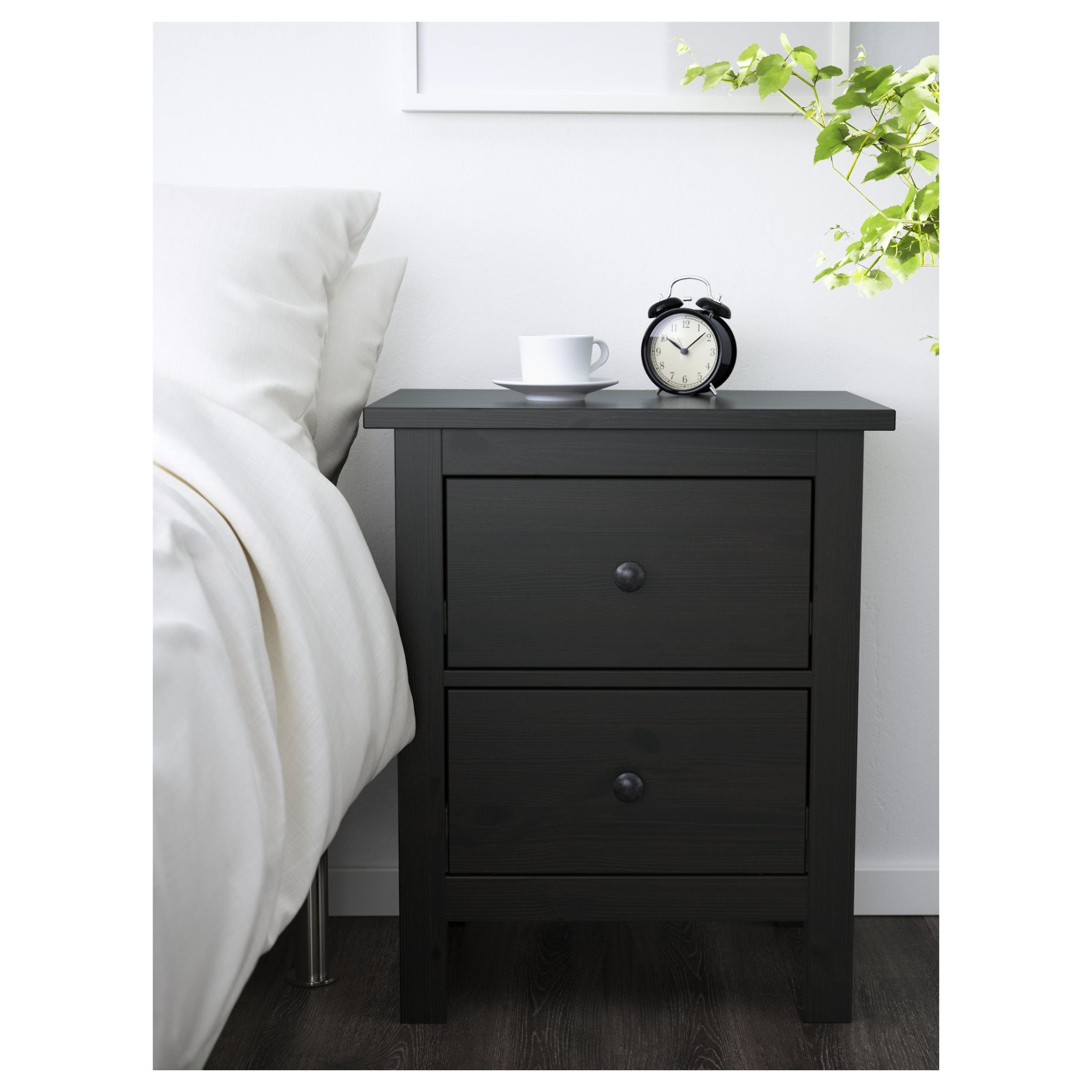 HEMNES, Συρταριέρα με 2 συρτάρια, 502.426.19