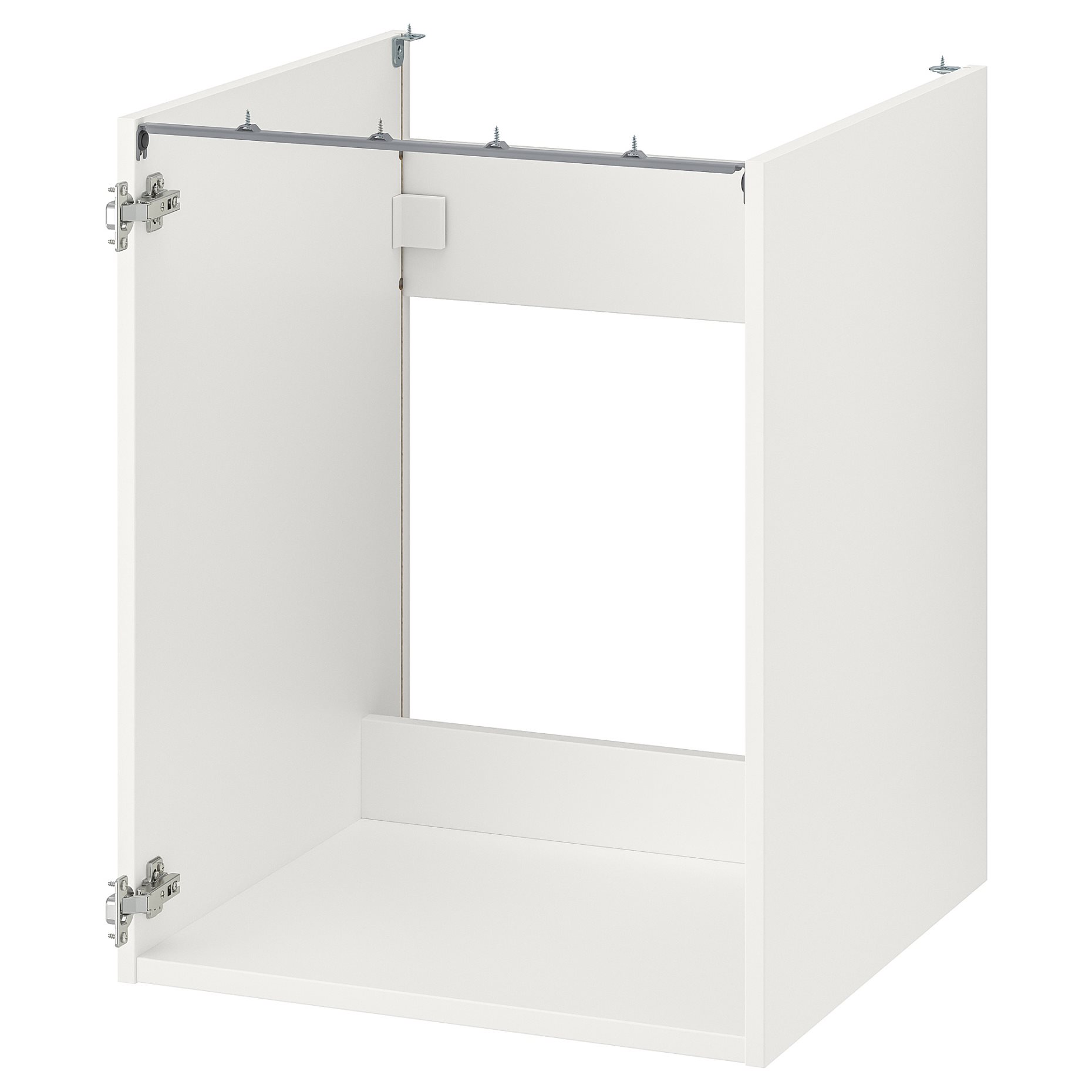 ENHET, base cabinet for sink, 60x60x75 cm, 504.404.26