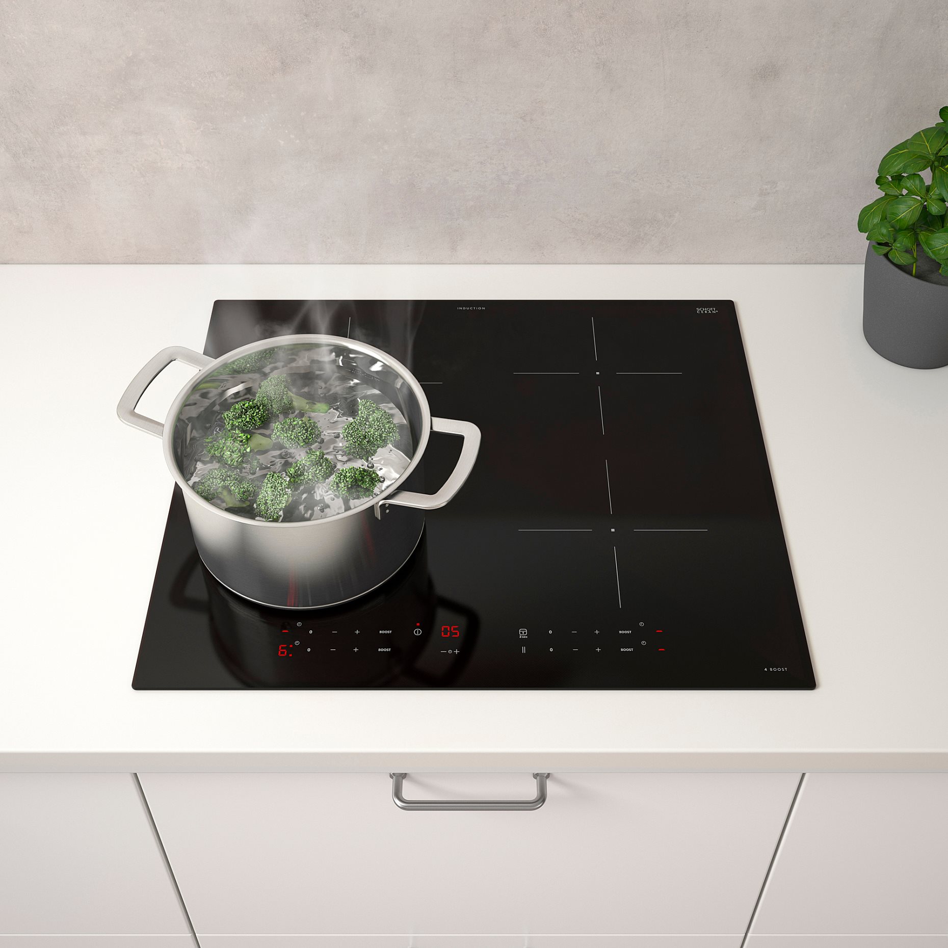 TREVLIG, 300 induction hob, 59 cm, 504.678.35