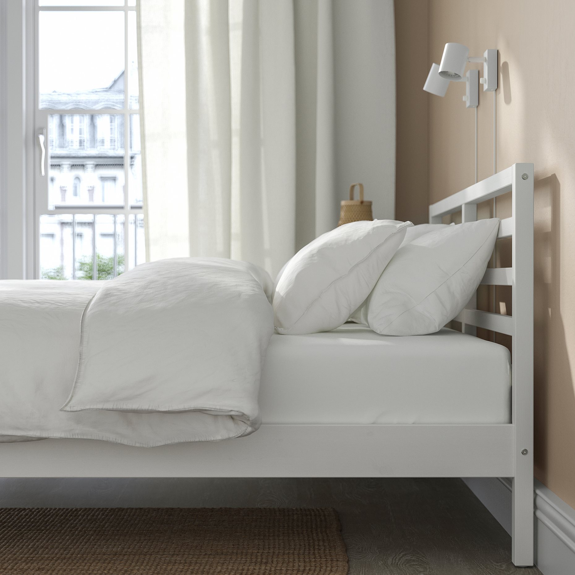 TARVA, bed frame, 140x200 cm, 595.539.37