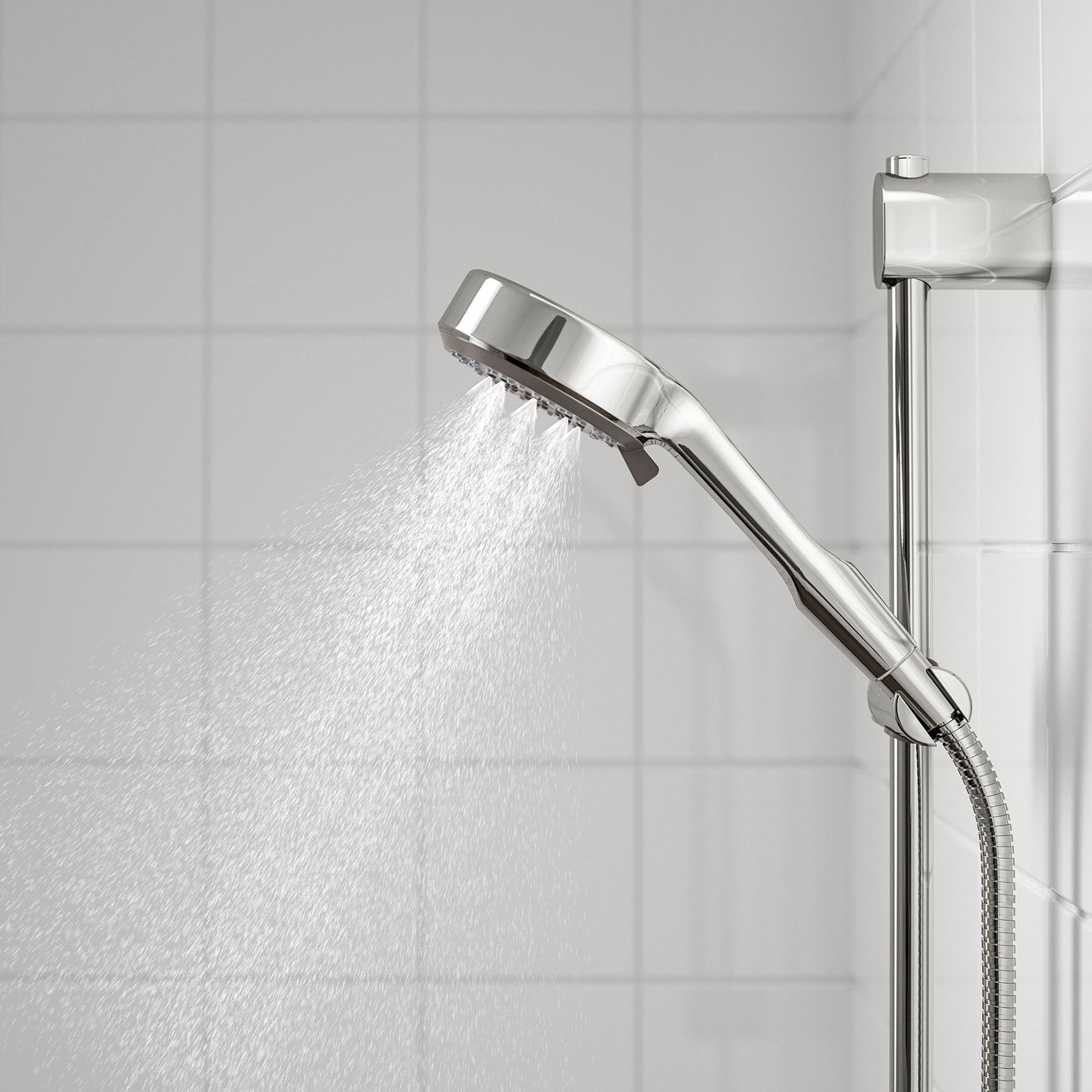 BROGRUND, 5-spray handshower, 603.425.43
