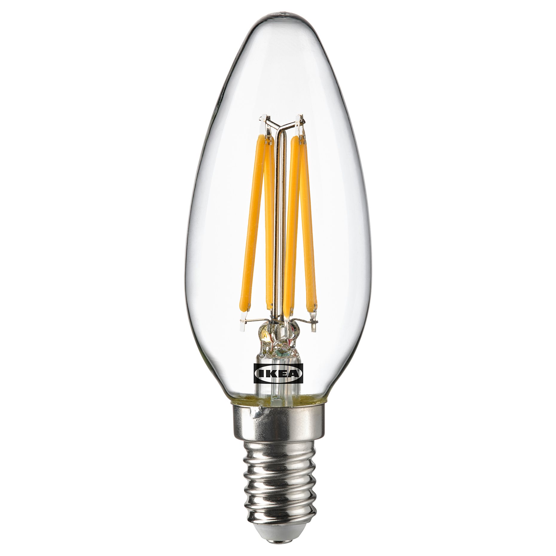 SOLHETTA, λαμπτήρας LED E14 250 lumen/κεράκι, 604.987.61