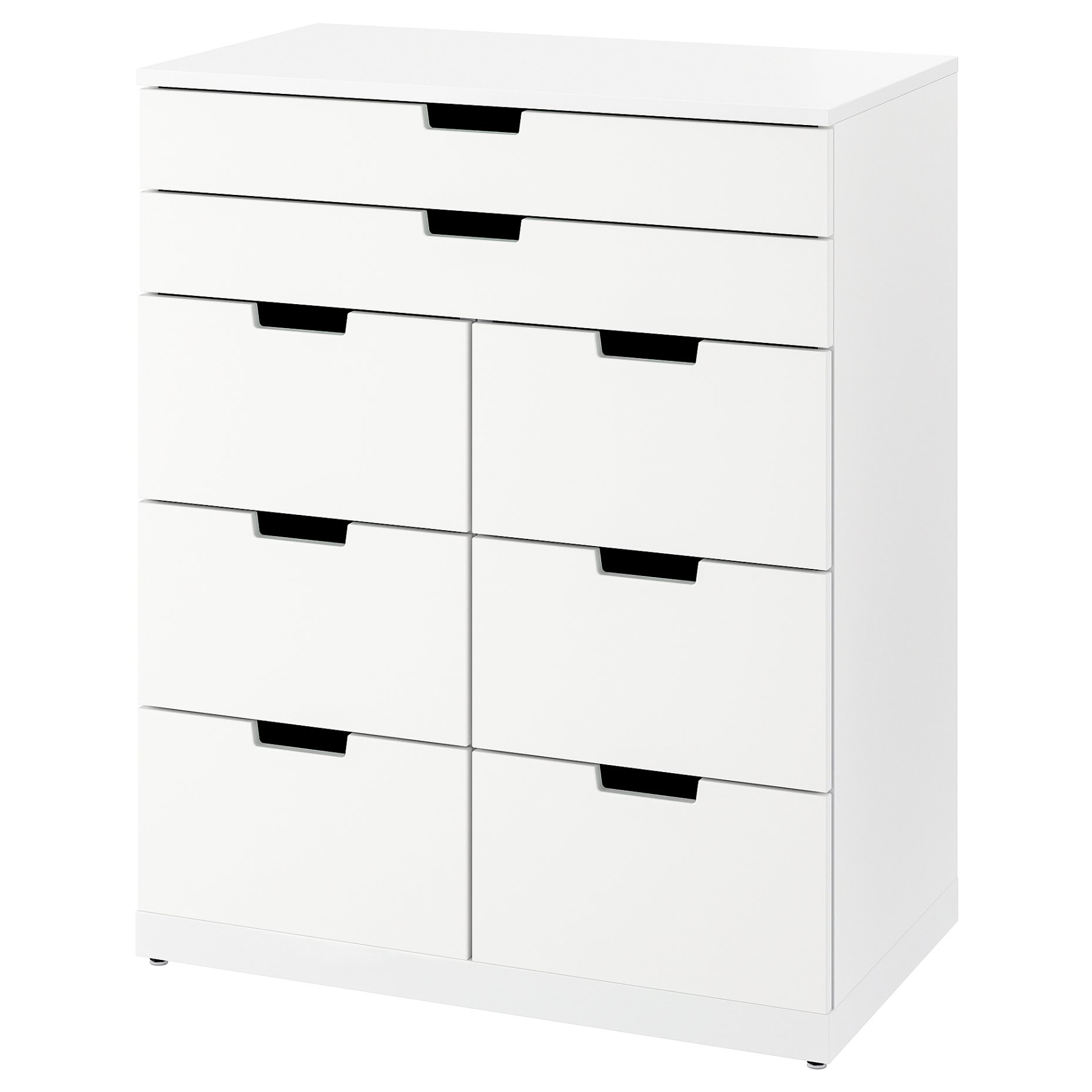 NORDLI, chest of 8 drawers, 80x99 cm, 693.368.87