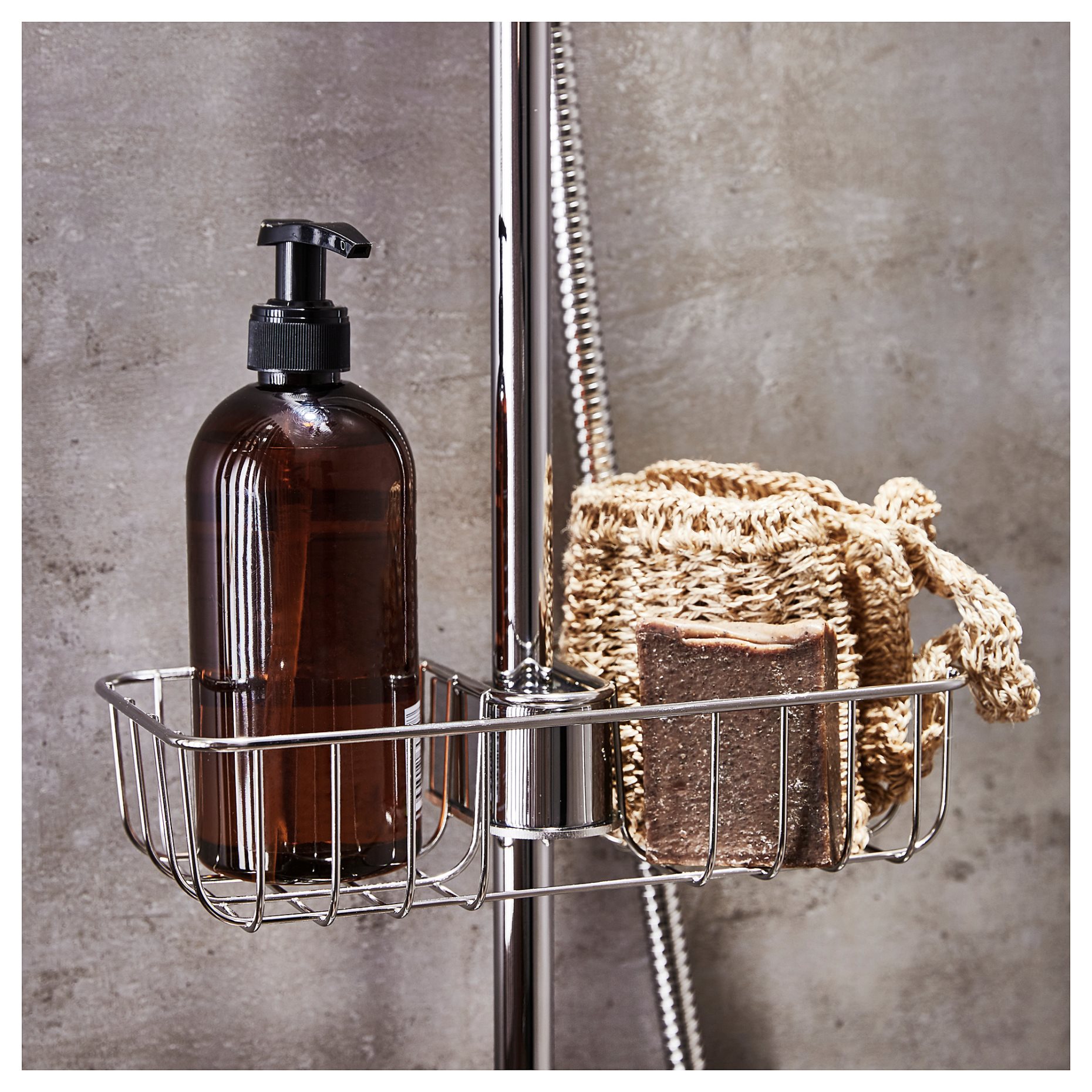 VOXNAN, shower shelf, 703.285.89