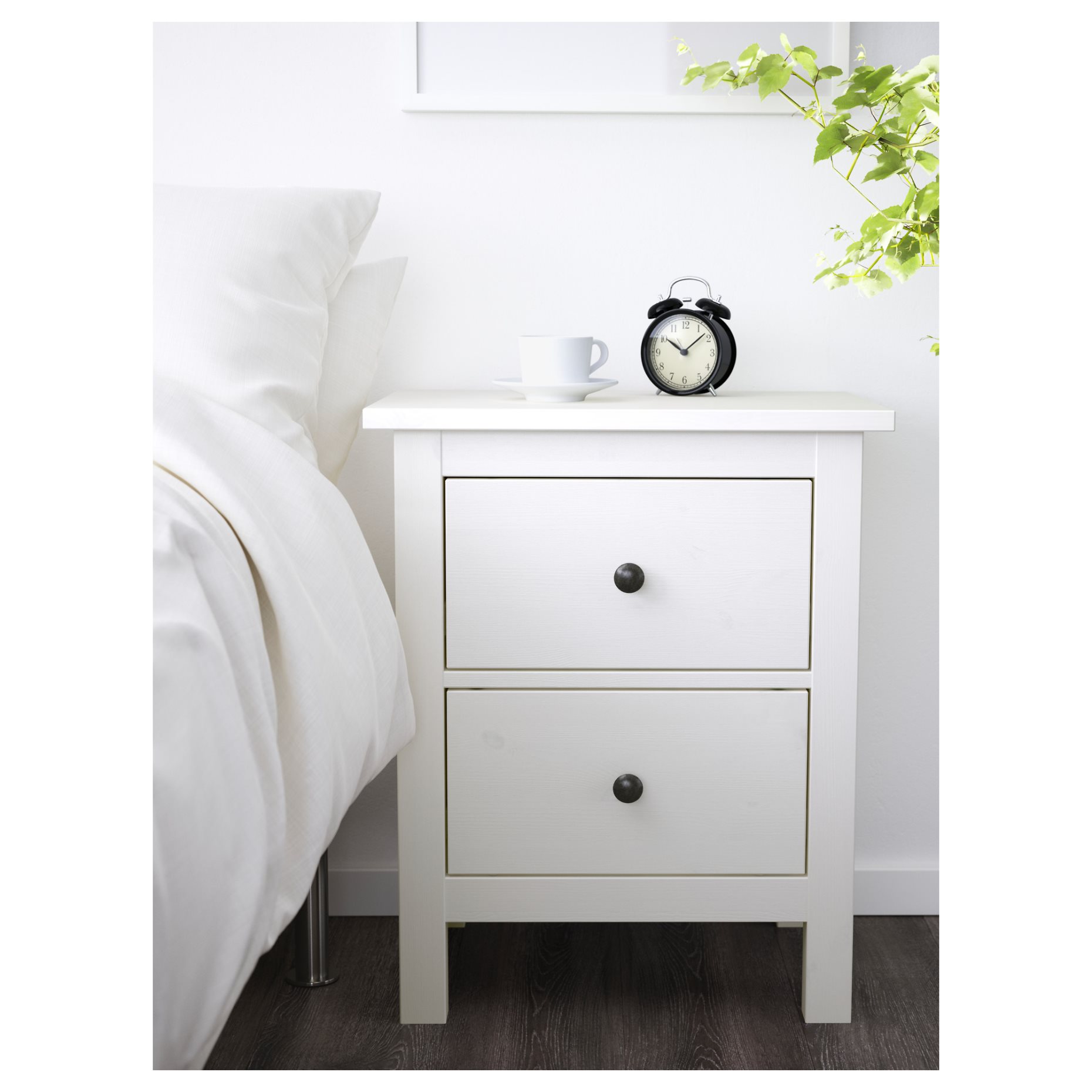 HEMNES, Συρταριέρα με 2 συρτάρια, 802.426.27