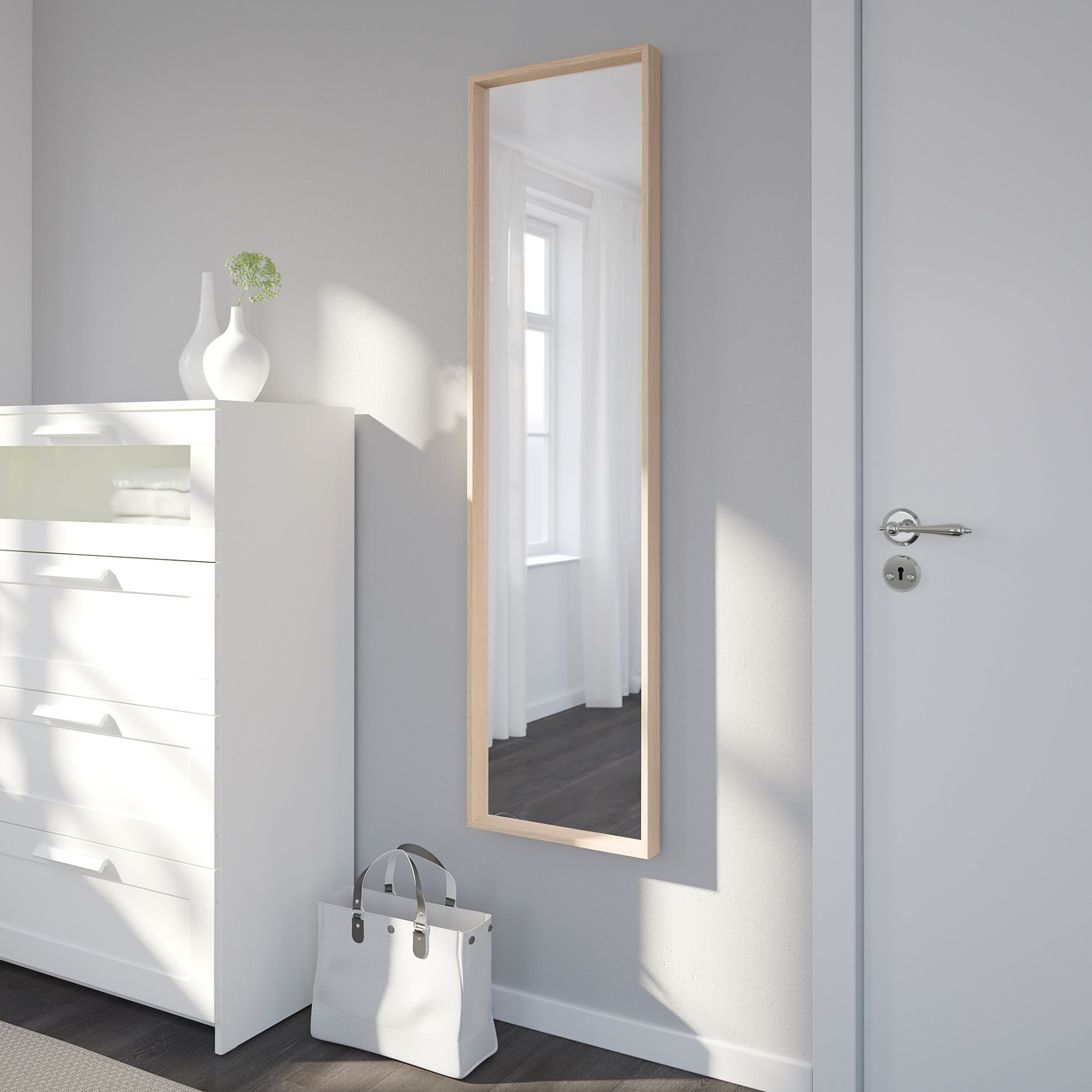 NISSEDAL, mirror, 40x150 cm, 803.908.68