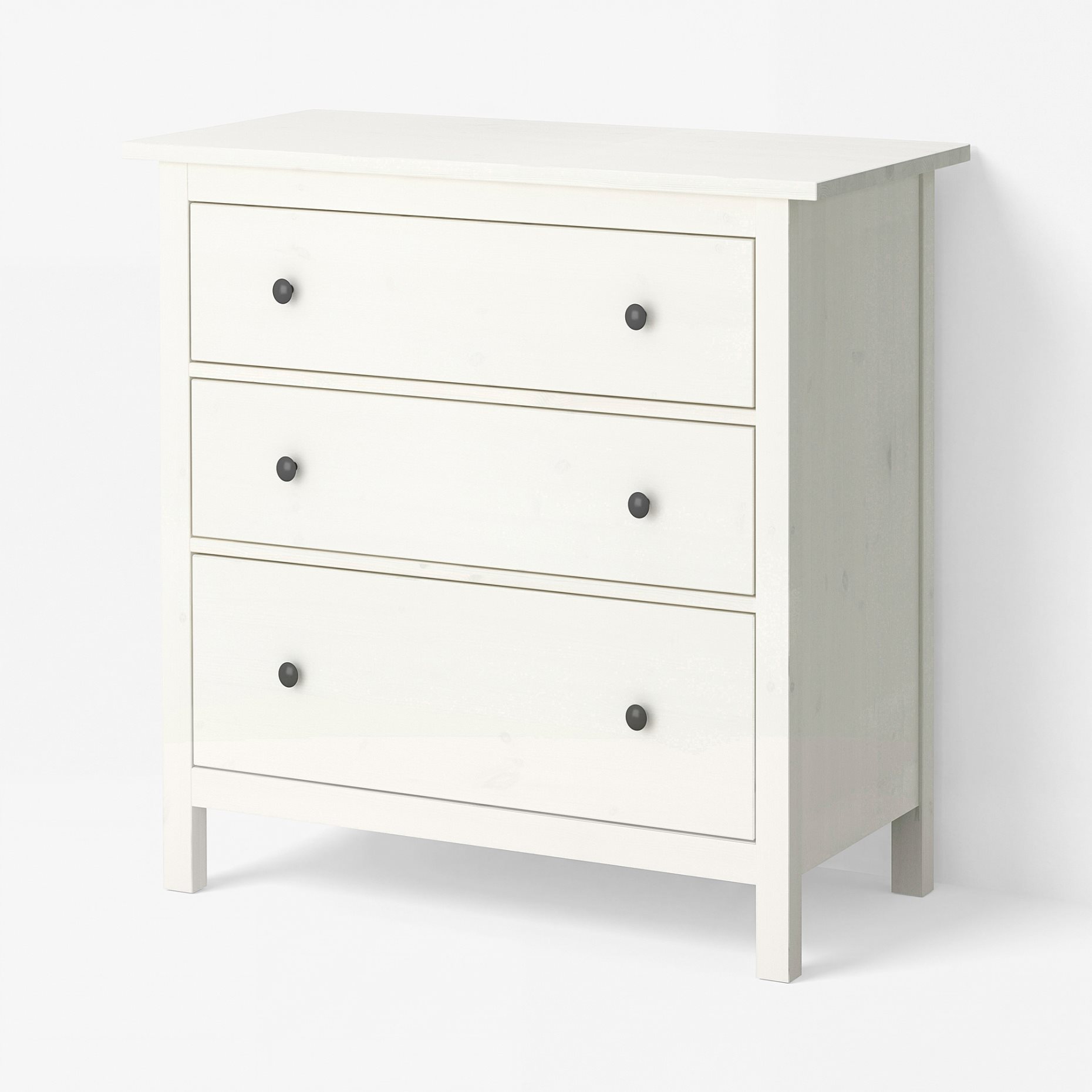 HEMNES, συρταριέρα με 3 συρτάρια, 804.247.45