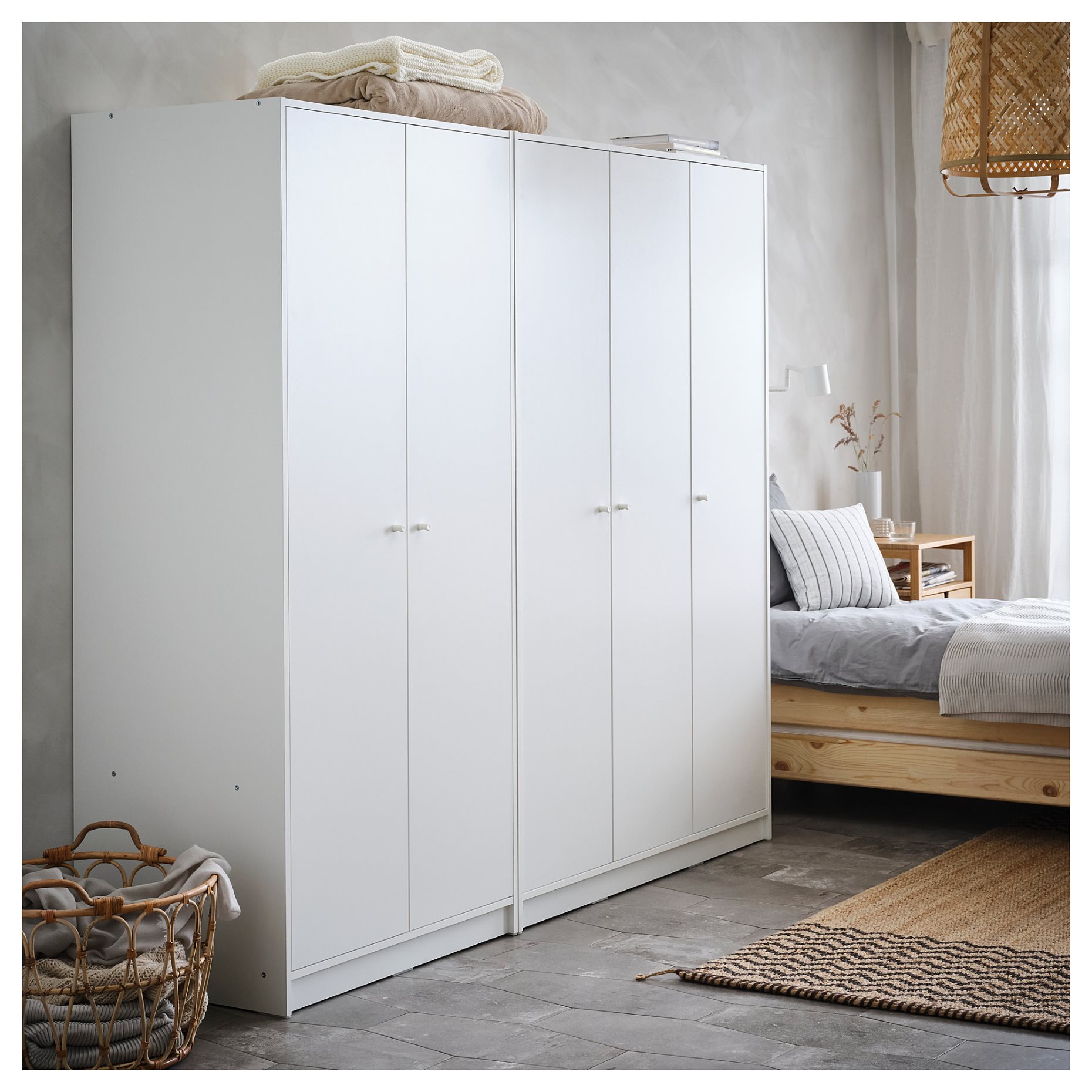 KLEPPSTAD, wardrobe with 2 doors, 804.372.34