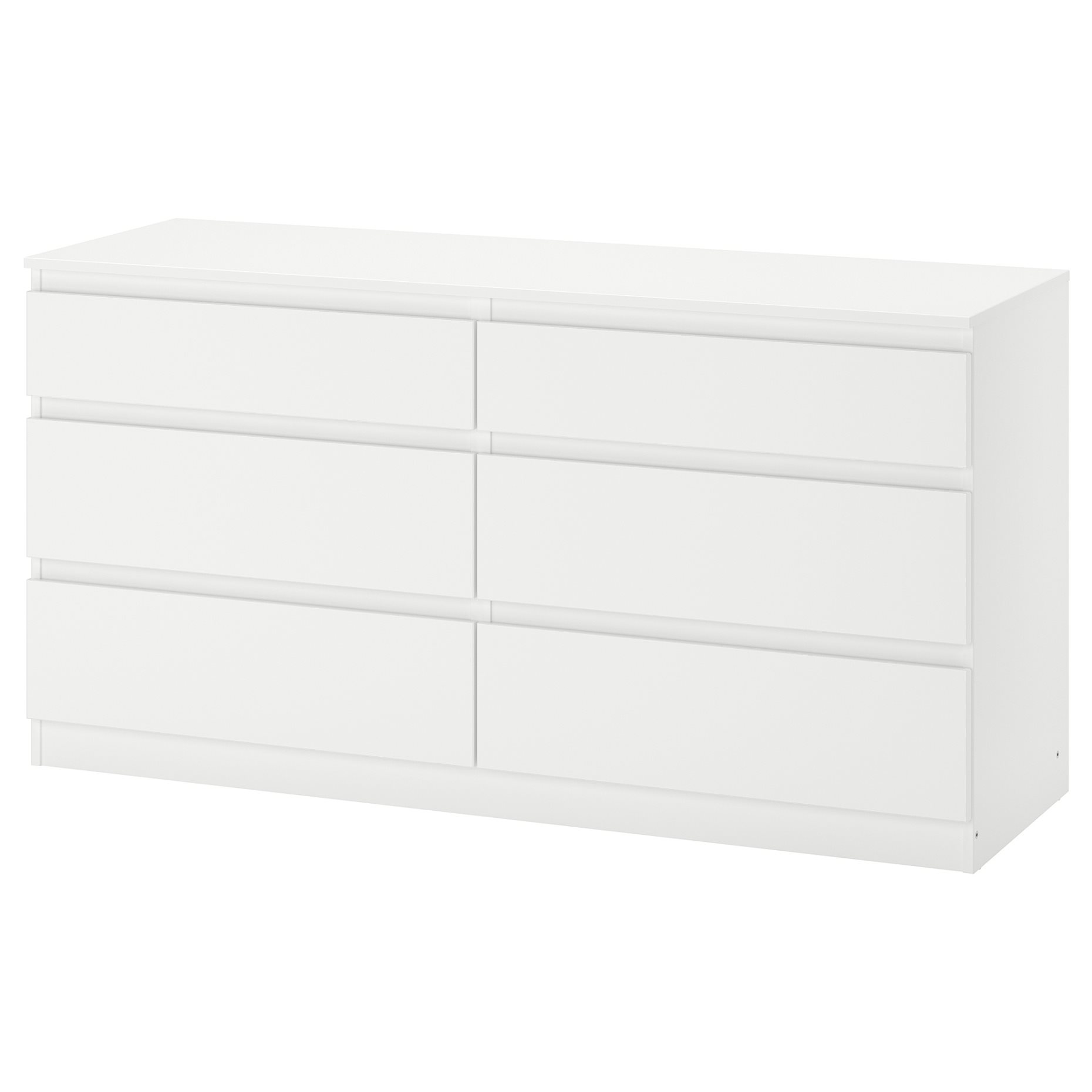 KULLEN, chest of 6 drawers, 140x72 cm, 903.092.45