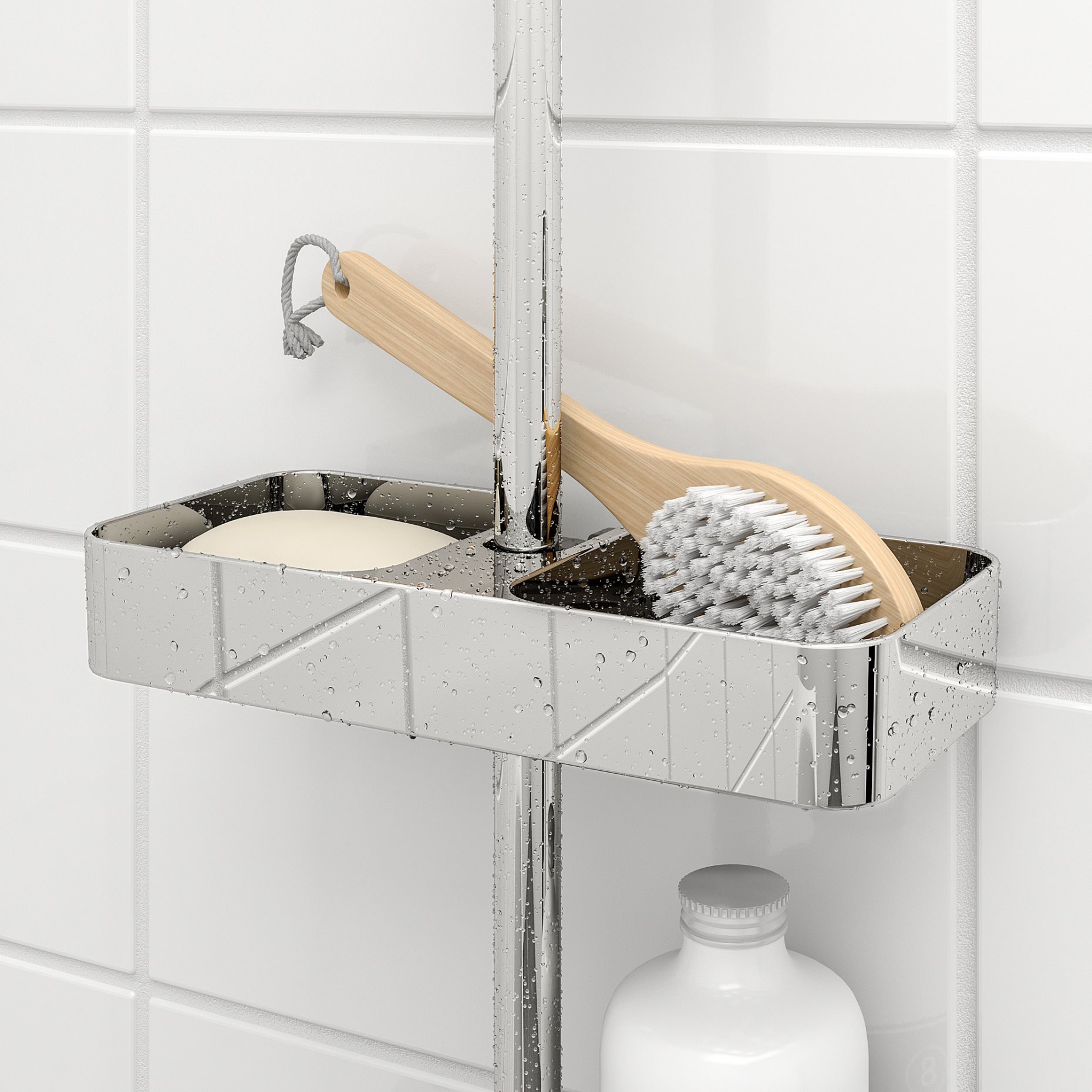BROGRUND, shower shelf, 903.285.26