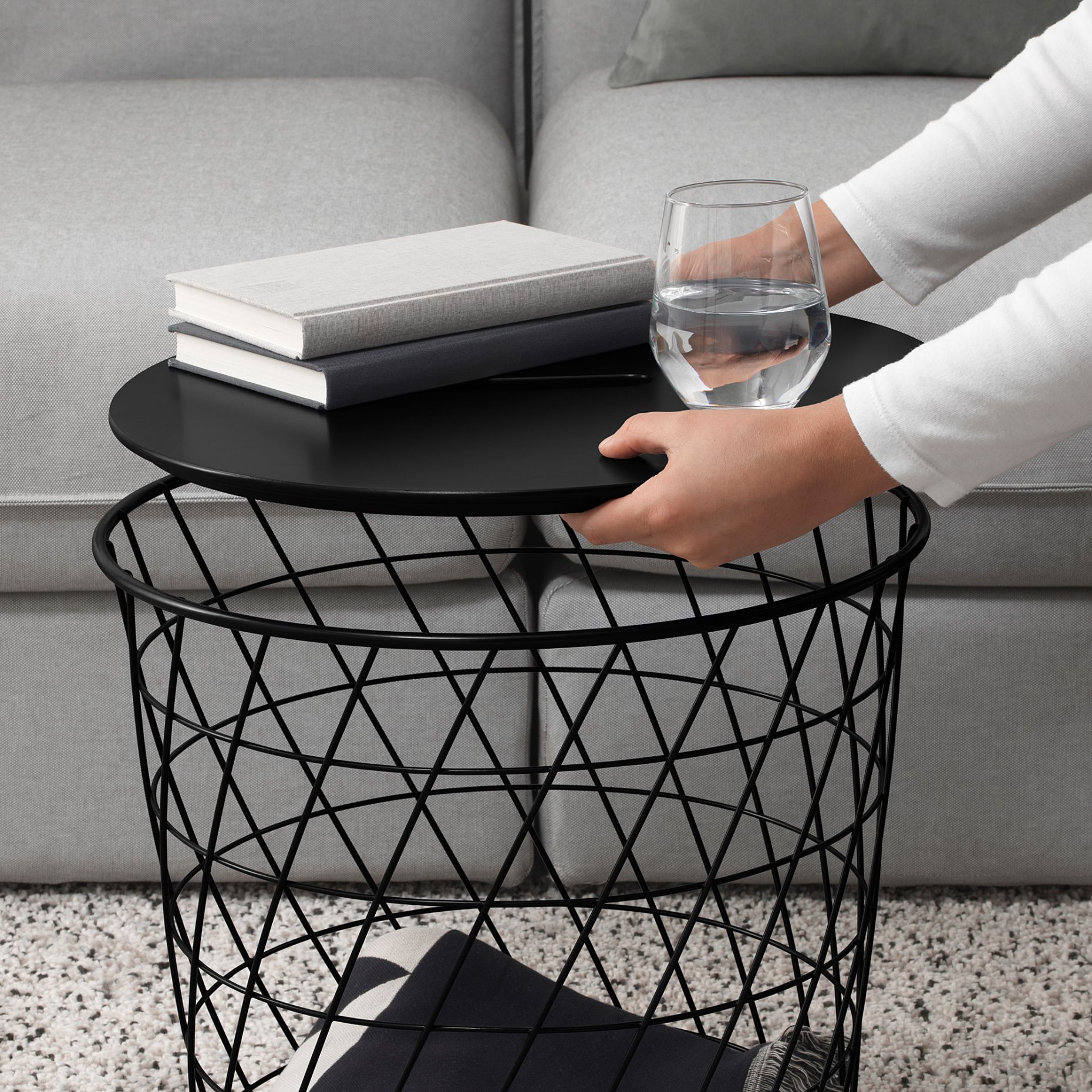KVISTBRO, storage table, 44 cm, 904.804.01