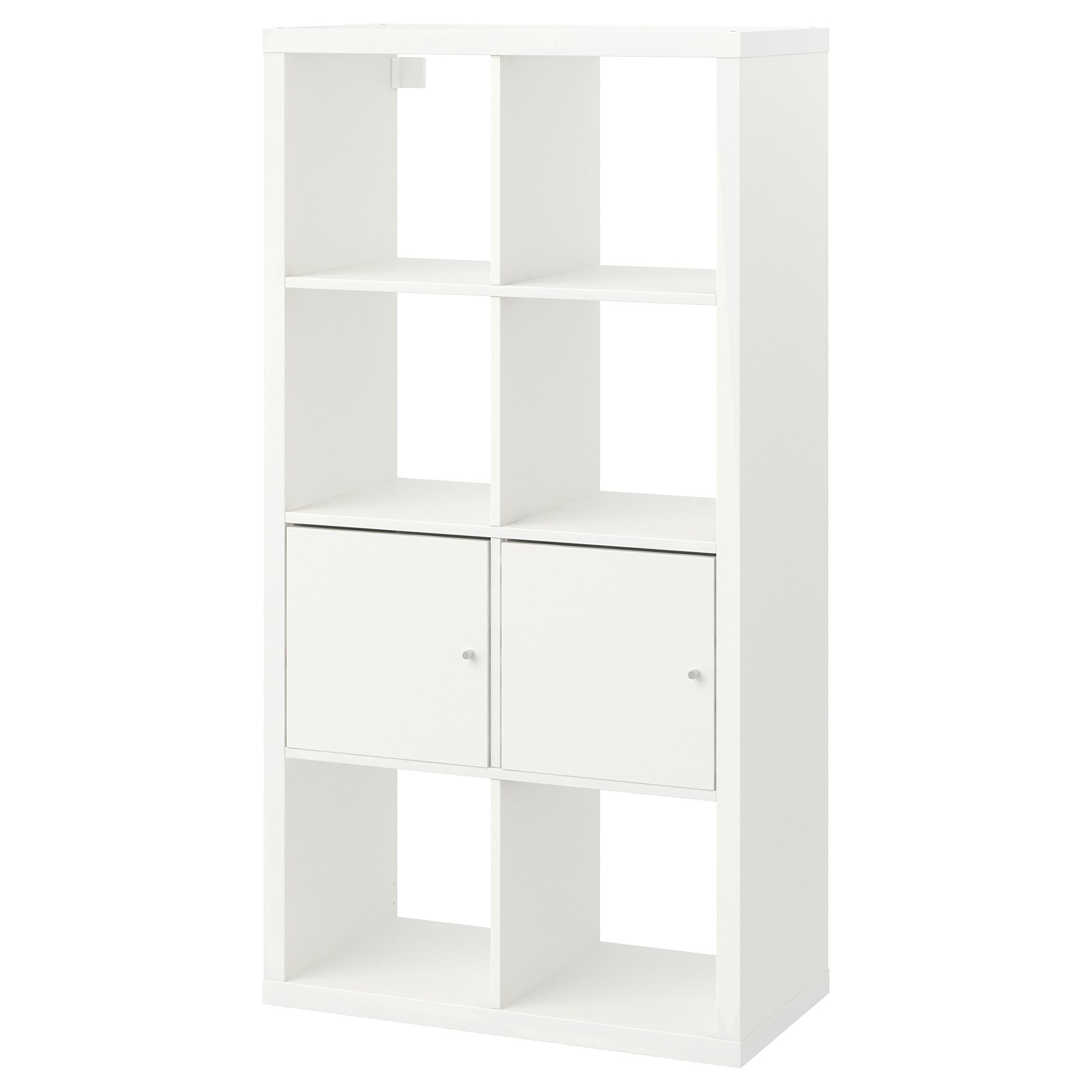 KALLAX, shelving unit with doors, 990.171.86