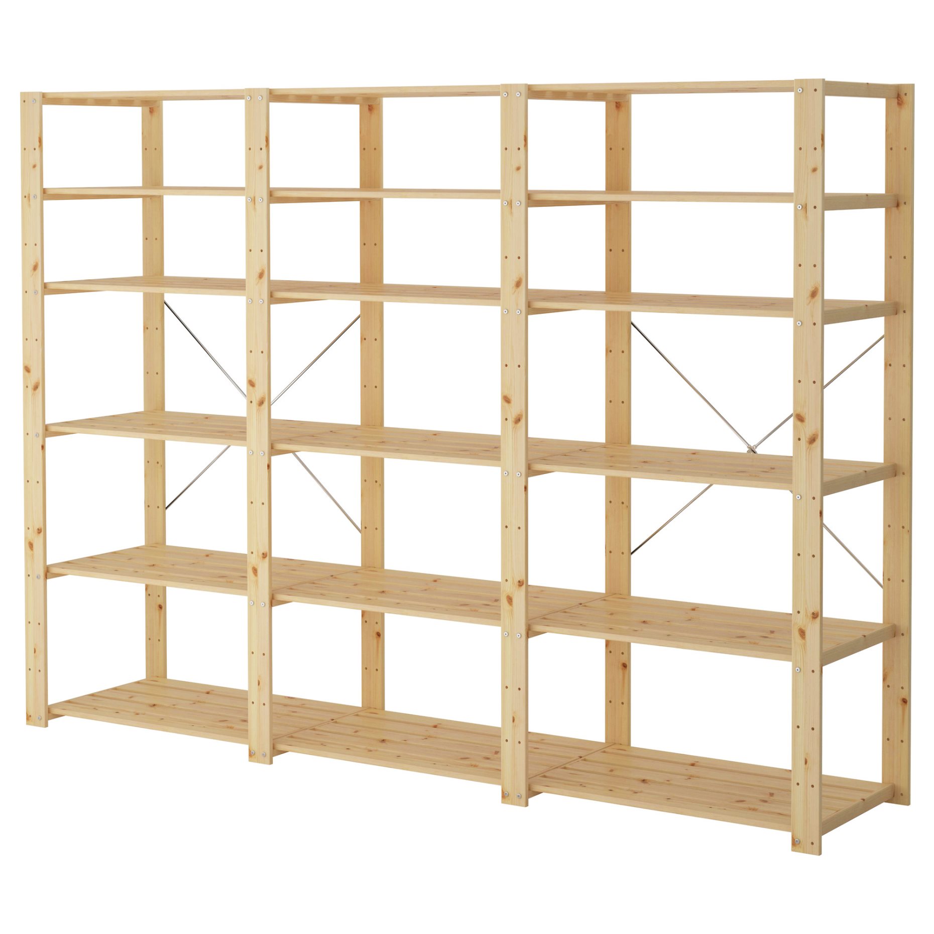HEJNE, 3 sections/shelves, 990.314.08