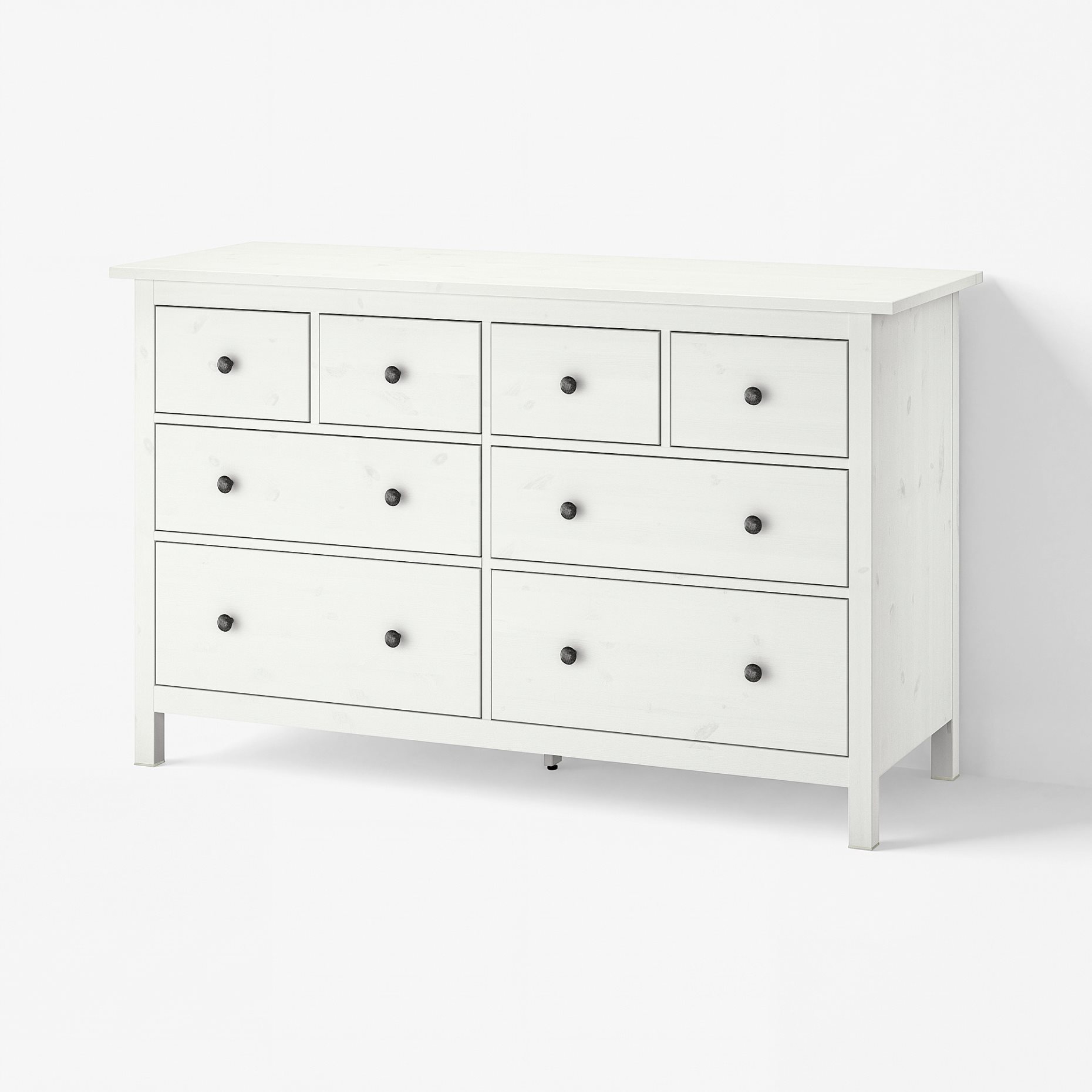 HEMNES, Συρταριέρα με 8 συρτάρια, 102.392.80
