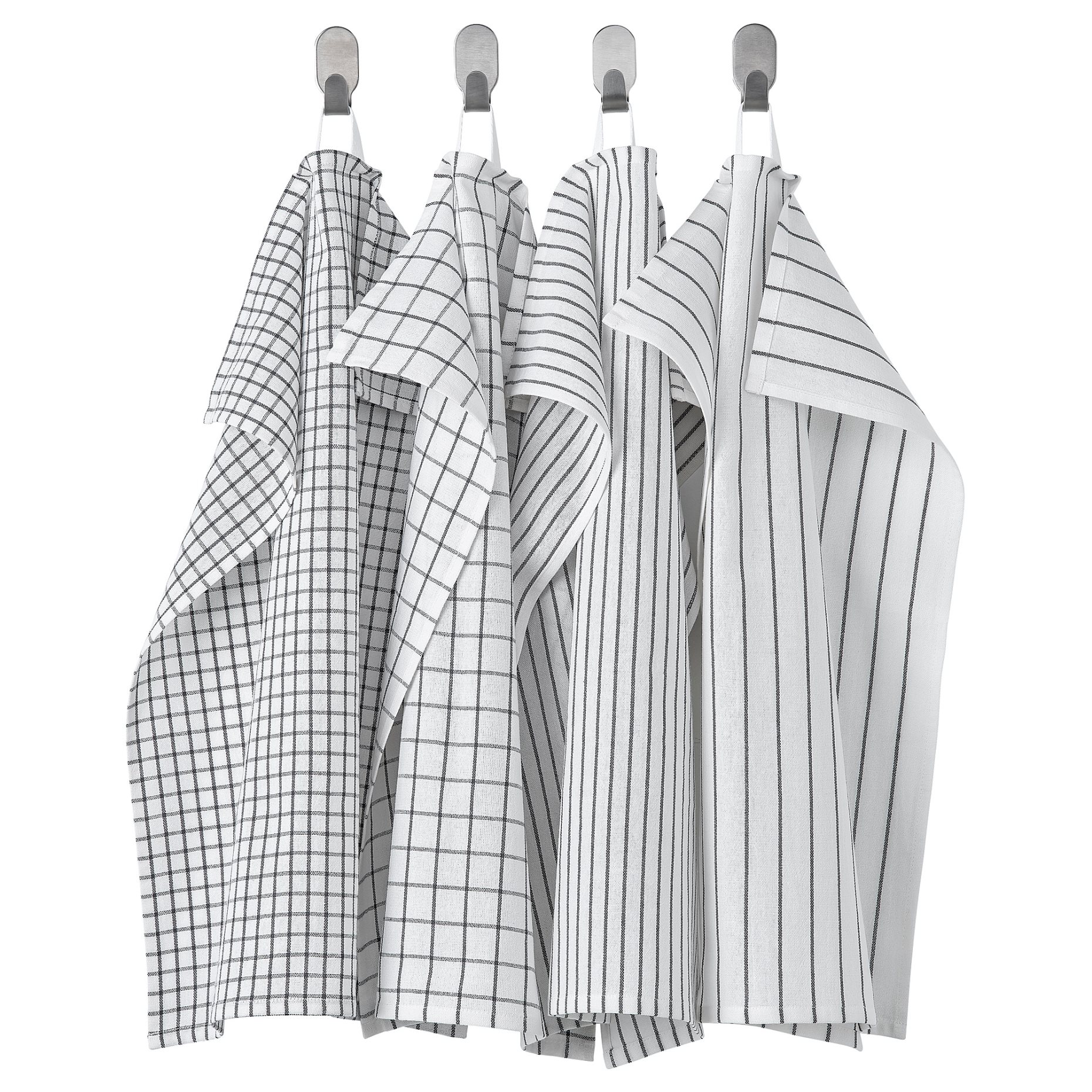 RINNIG, tea towel/4 pack, 45x60 cm, 204.763.46