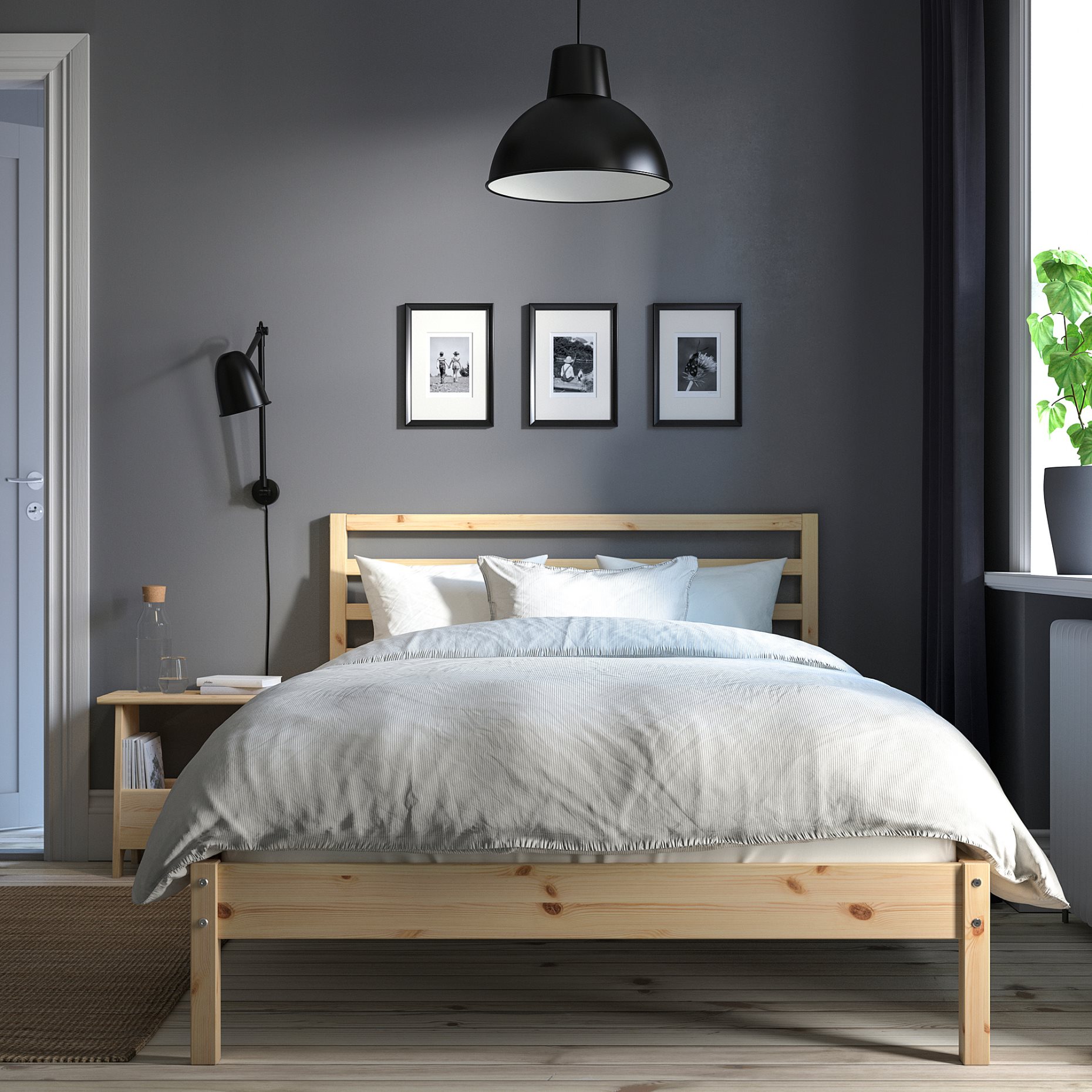TARVA, bed frame, 290.095.66