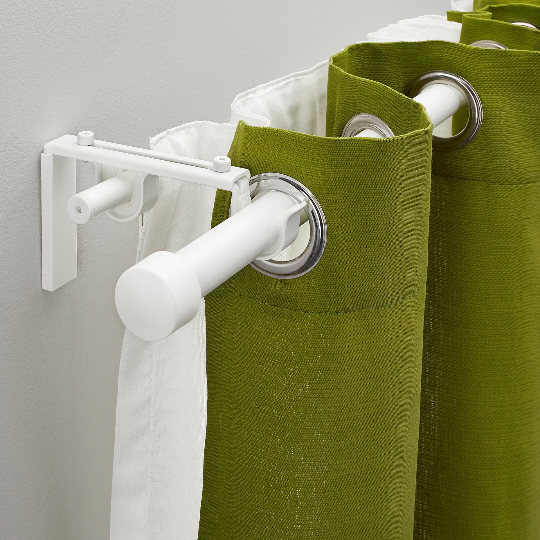 RÄCKA, double curtain rod combination, 299.292.49
