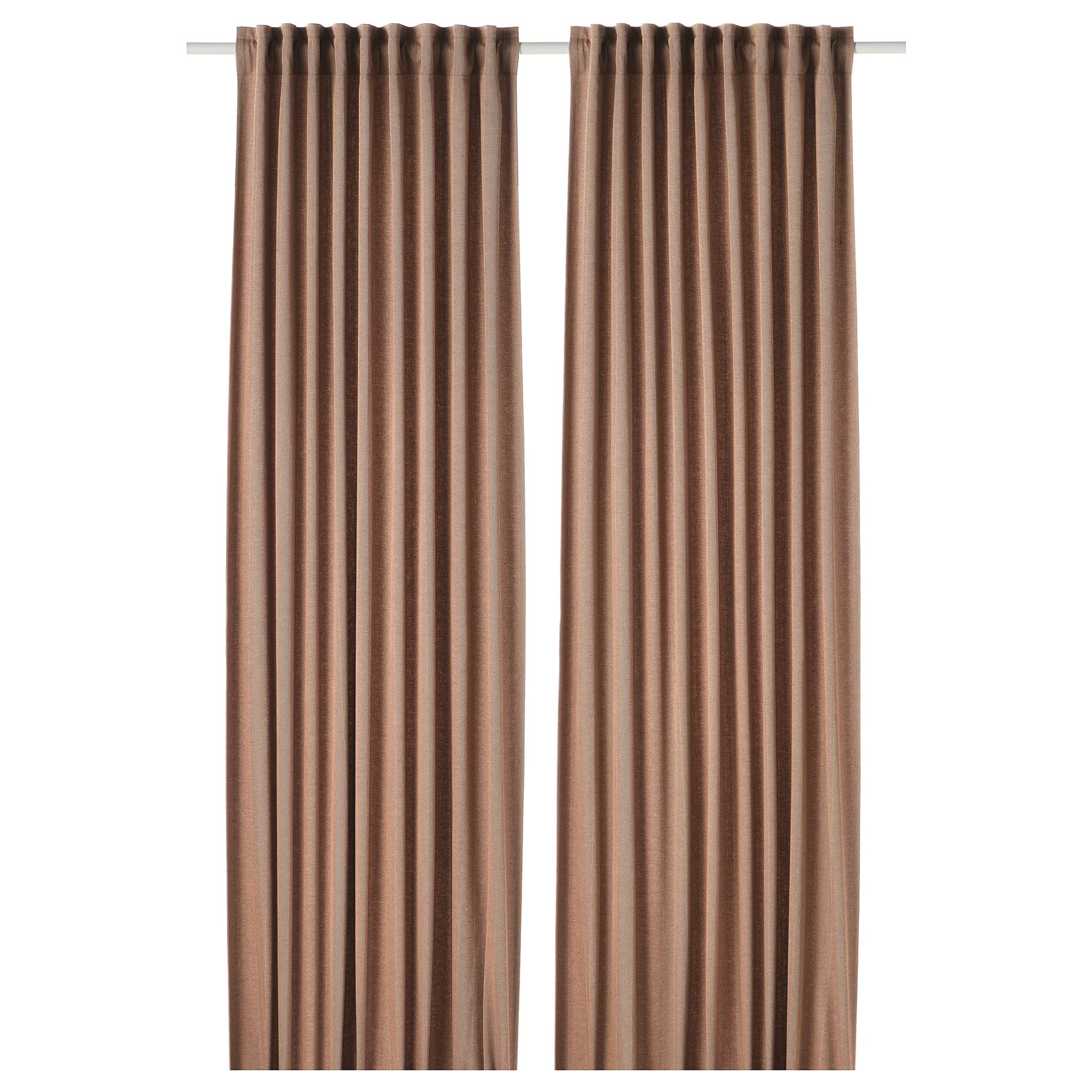 TIBAST, room darkening curtains 145x300 cm, 1 pair, 504.666.66