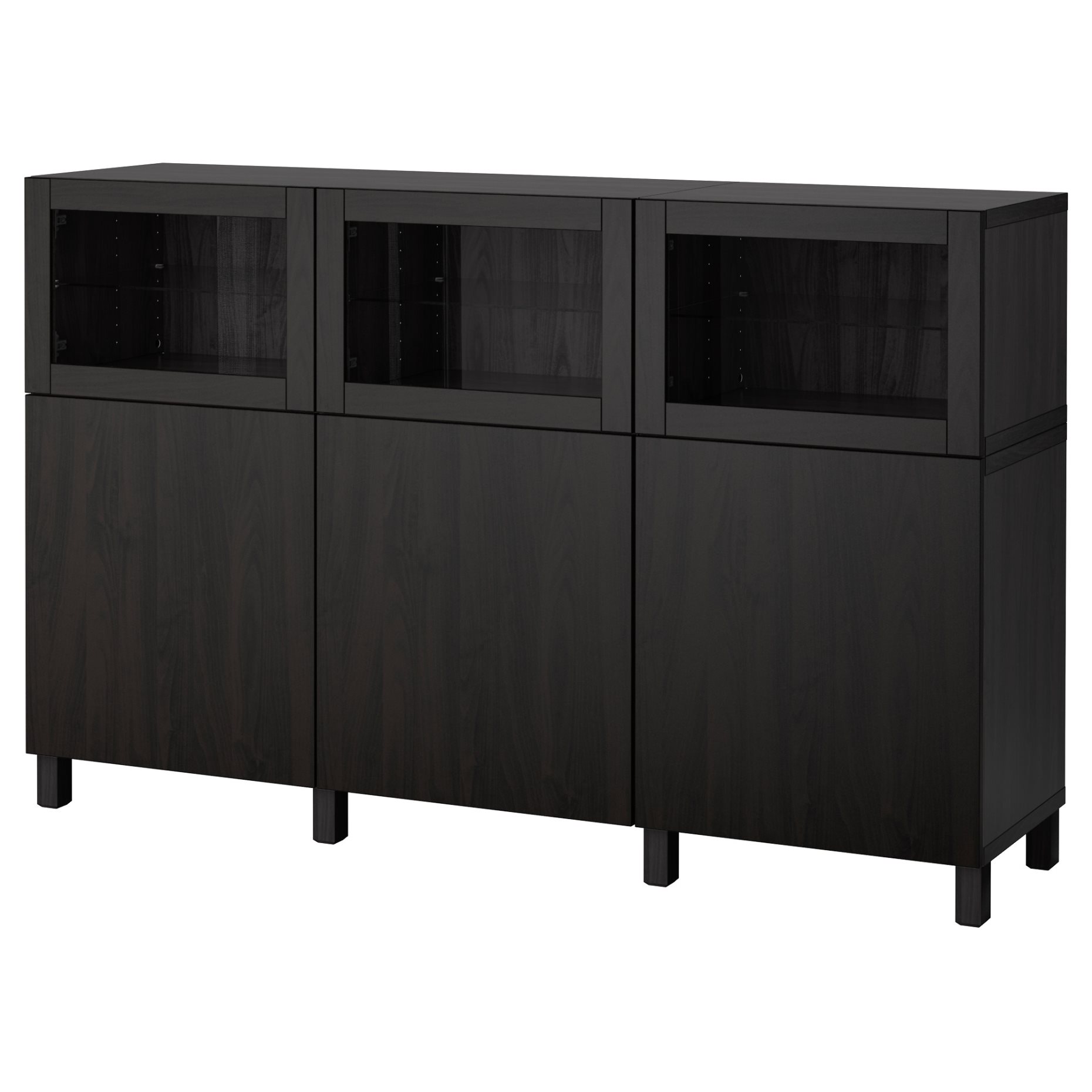 BESTÅ, storage combination with doors, 180x42x112 cm, 692.080.26