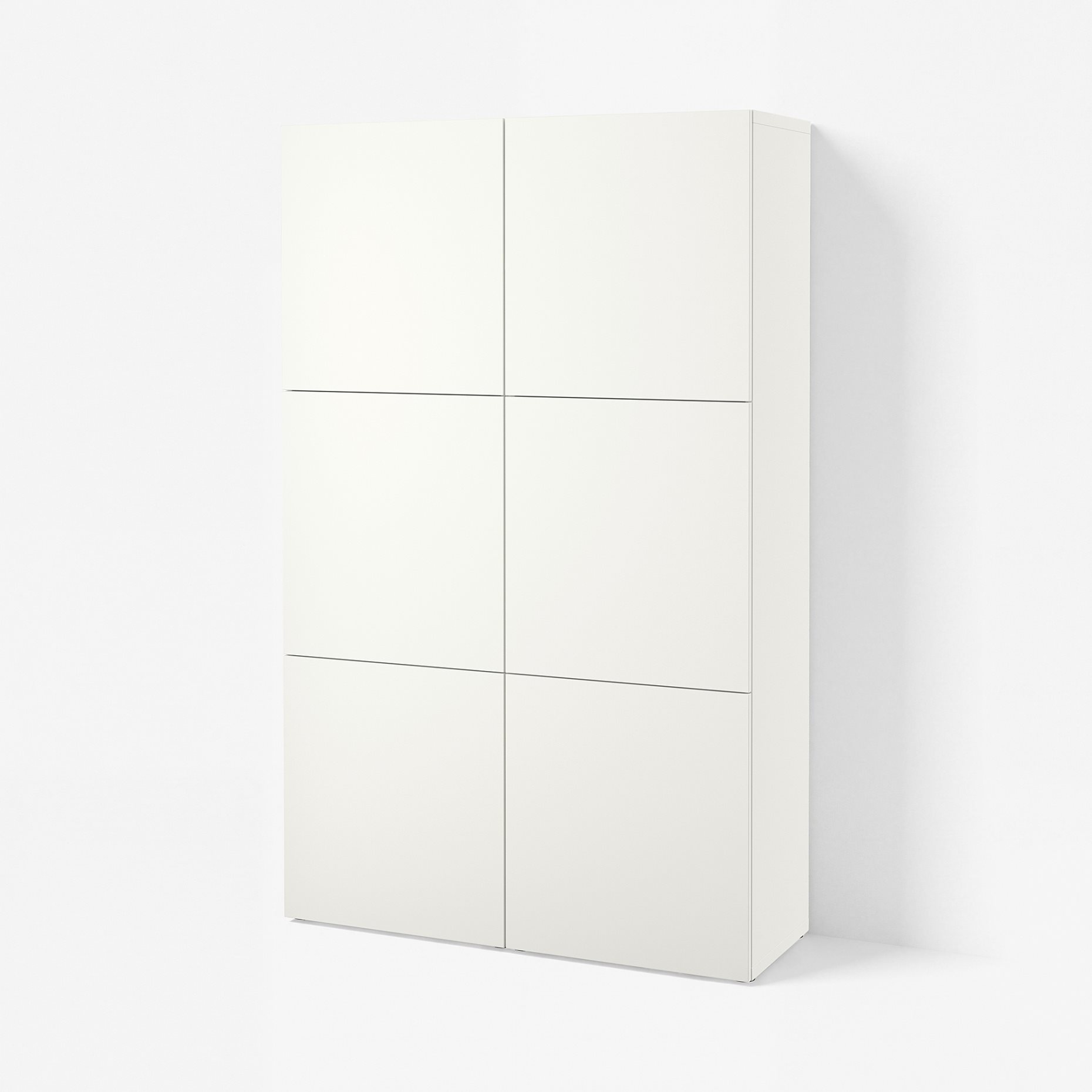 BESTÅ, storage combination with doors, 120x42x193 cm, 790.575.26
