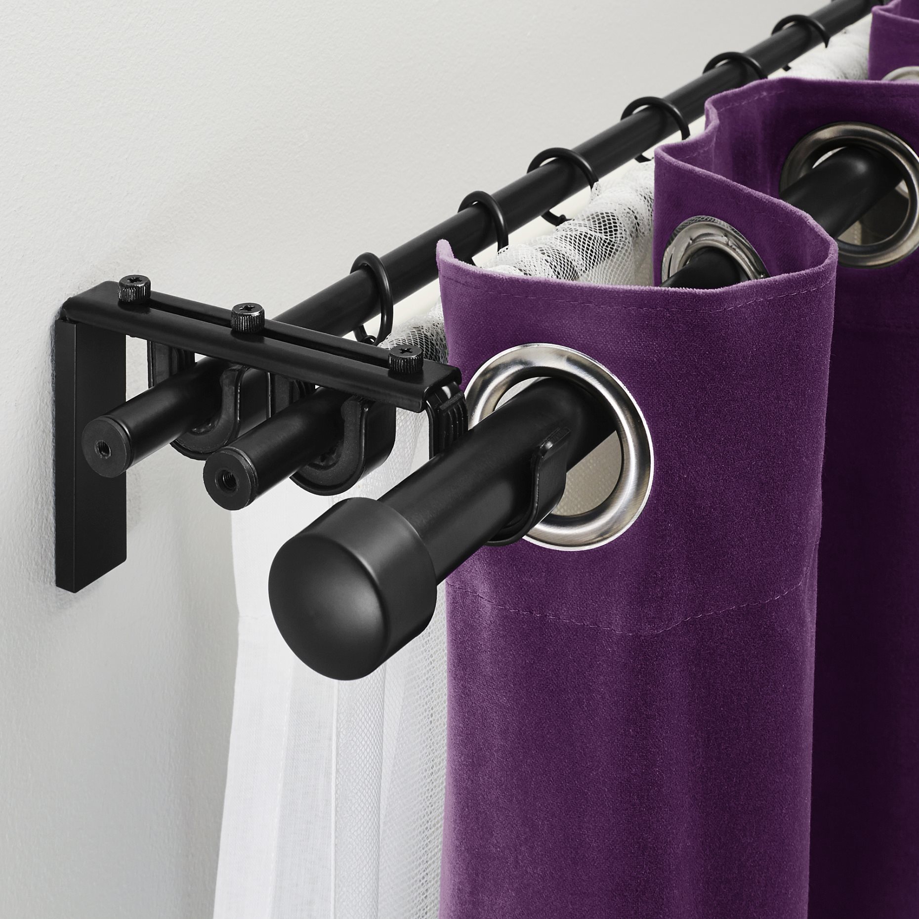 RÄCKA, σύνθεση τριπλού κουρτινόξυλου, 999.295.85