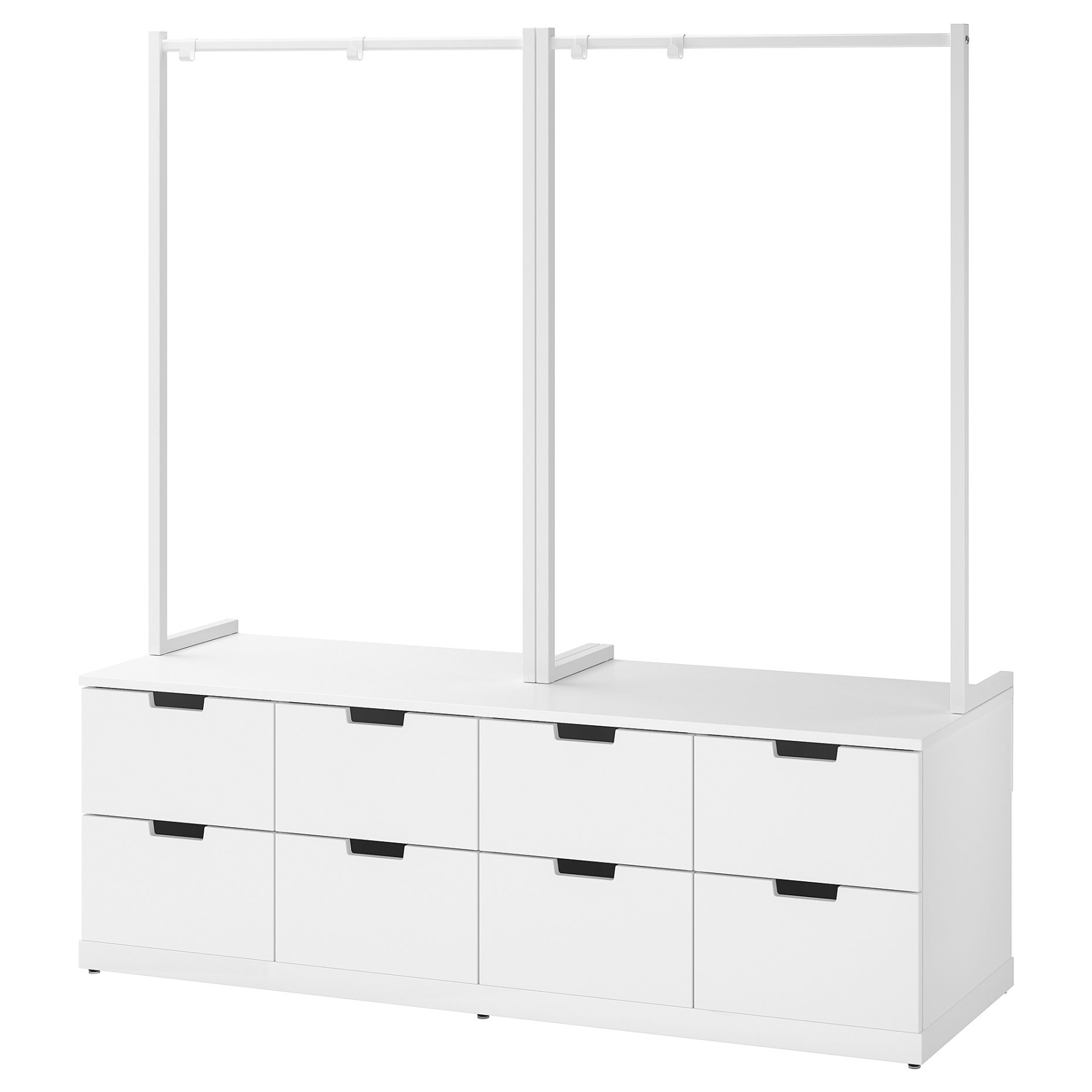 NORDLI, συρταριέρα με 8 συρτάρια, 160X169 cm, 492.952.08