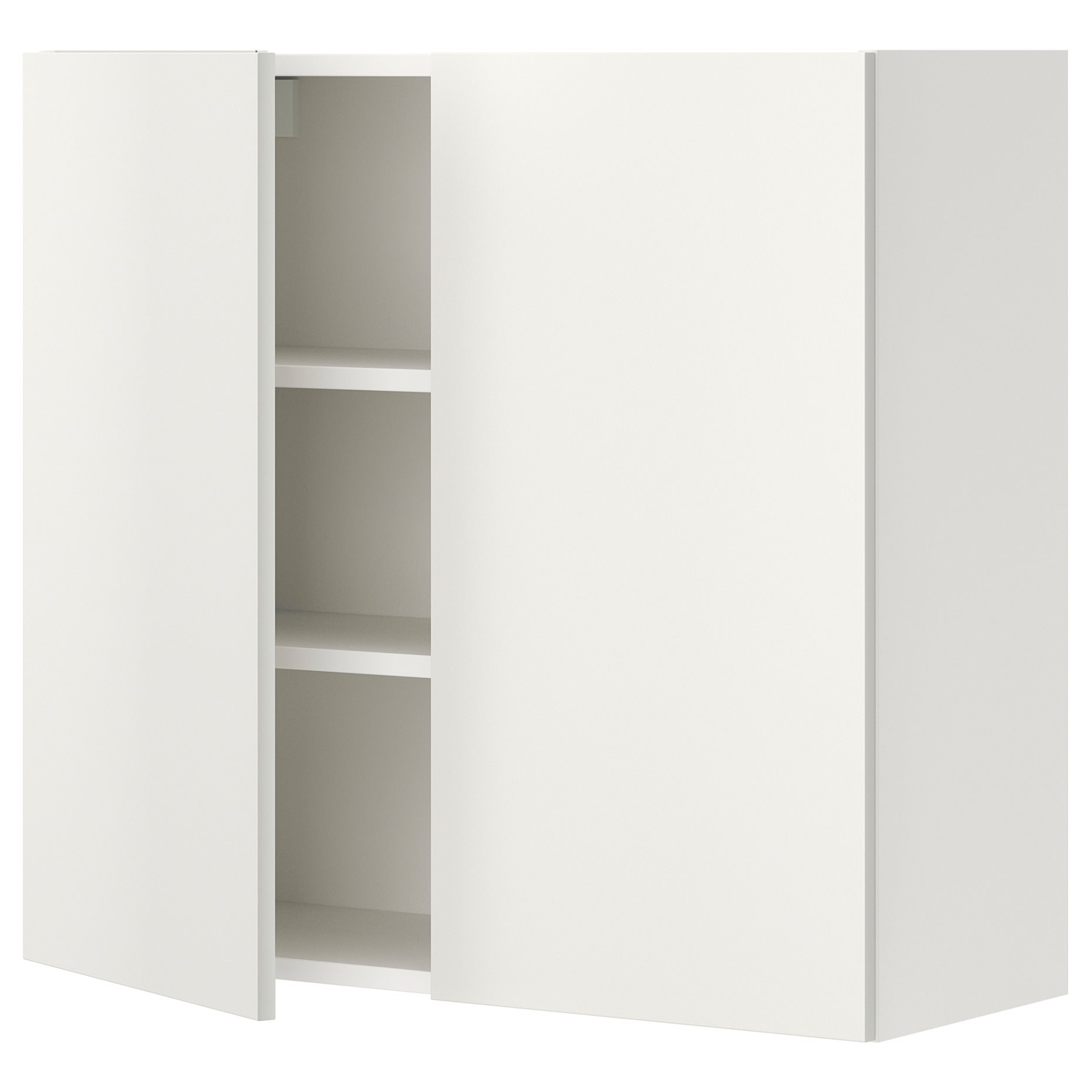 ENHET, wall cabinet with 2 shelves/doors, 593.208.96