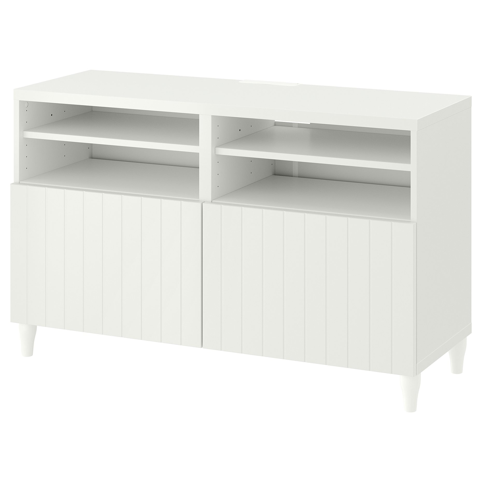 BESTÅ, TV bench with doors, 120x42x74 cm, 593.845.48