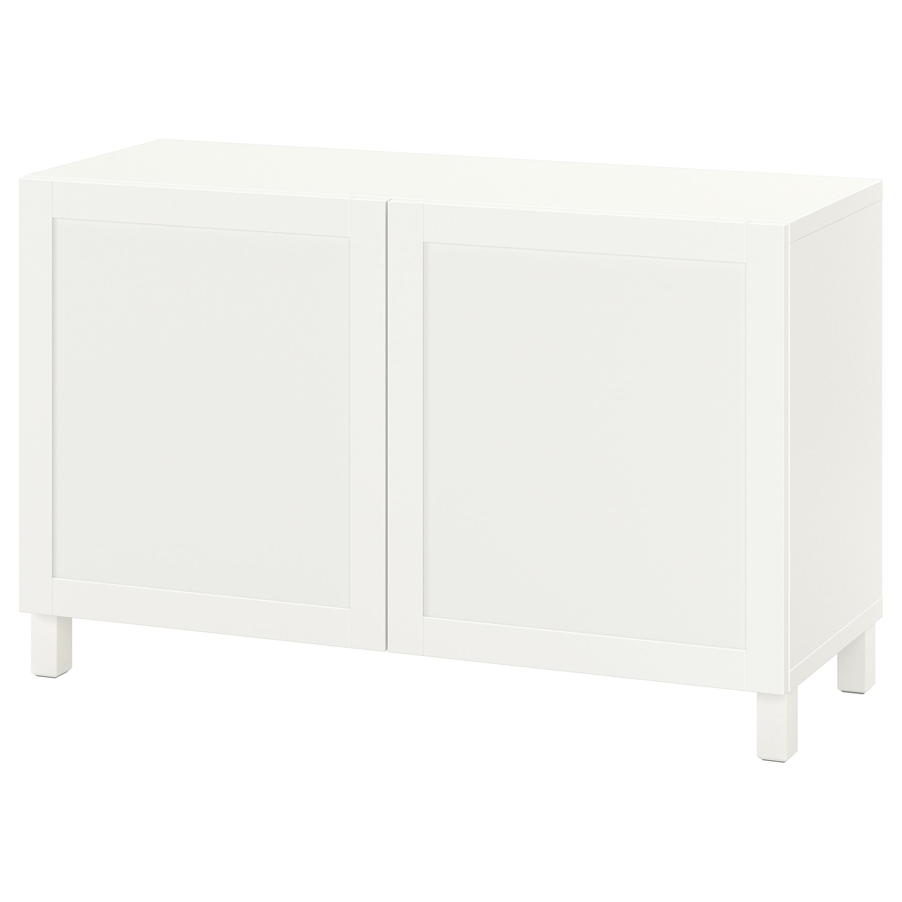 BESTÅ, storage combination with doors, 120x42x74 cm, 792.821.86