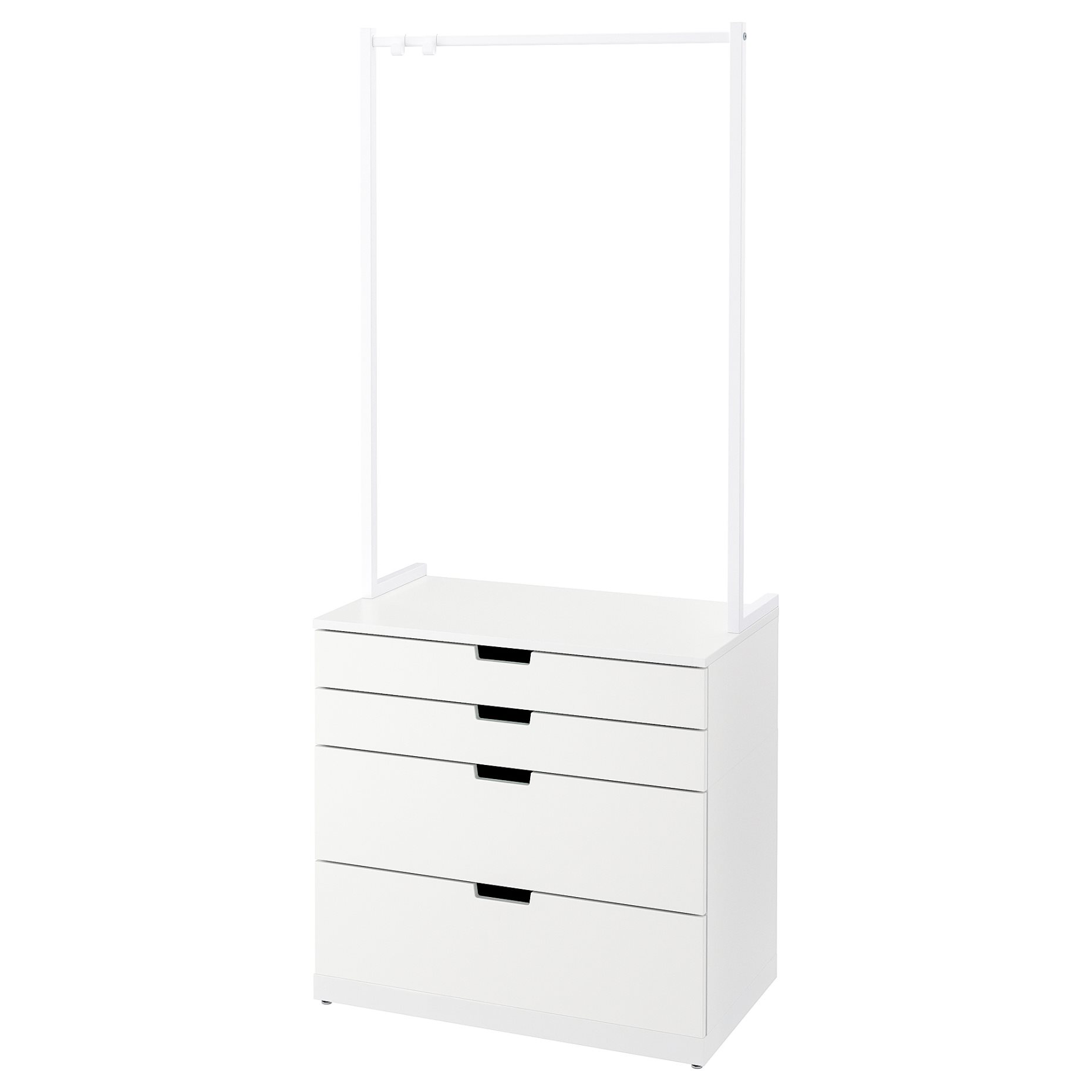 NORDLI, chest of 4 drawers, 80X192 cm, 893.368.72