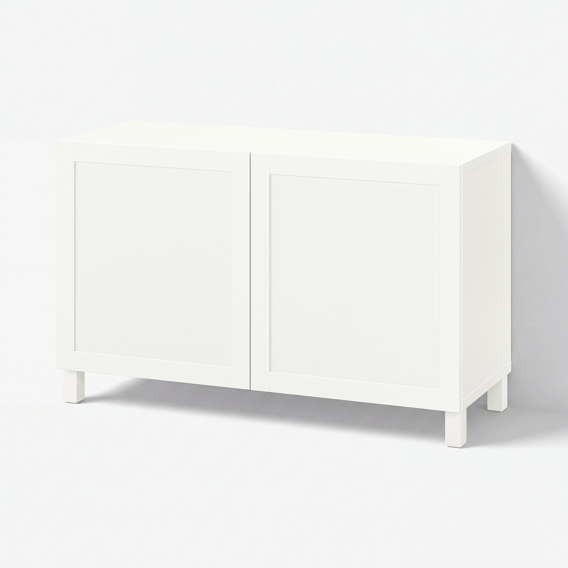 BESTÅ, storage combination with doors, 120x42x74 cm, 792.821.86