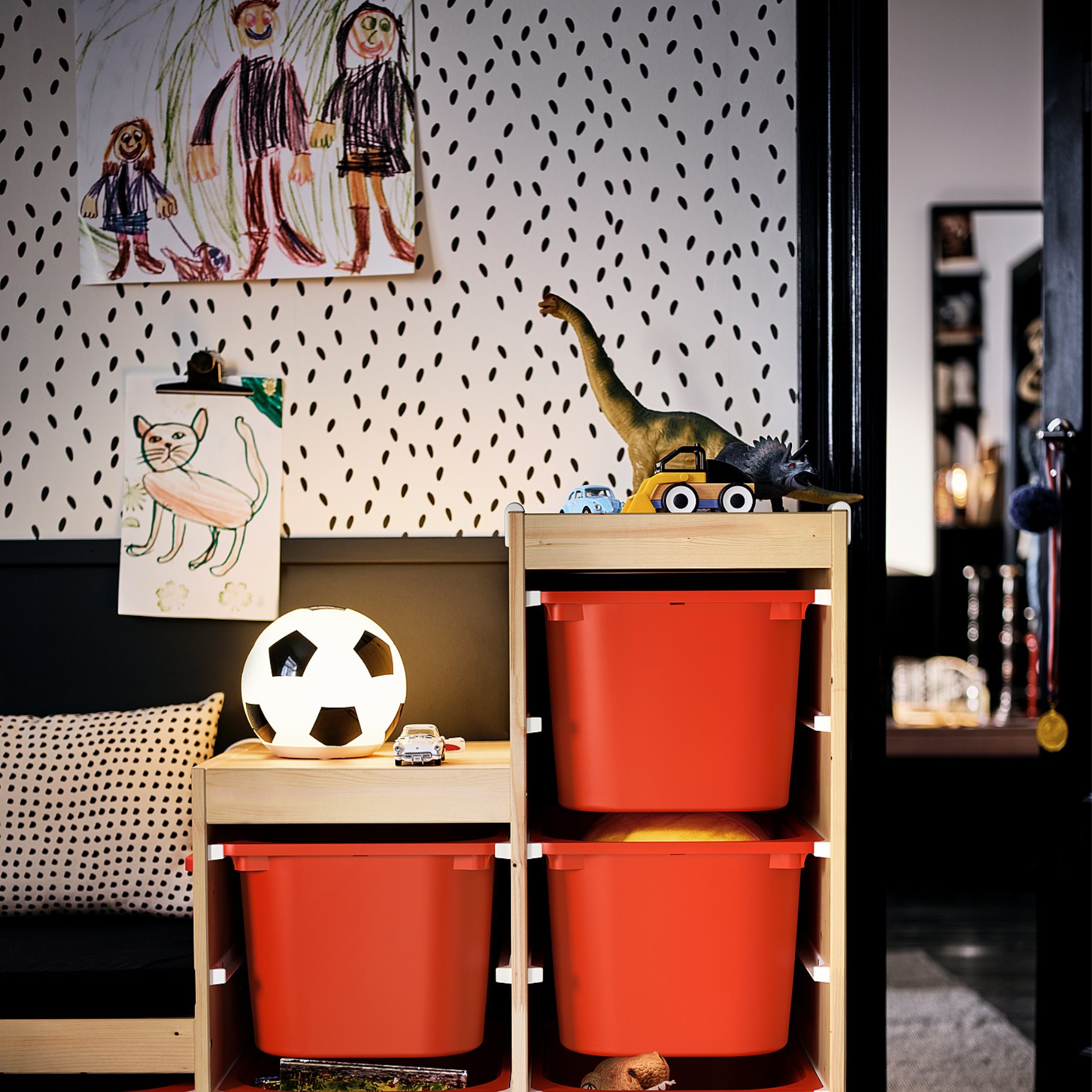 ÄNGARNA, table lamp with built-in LED light source, 804.692.77