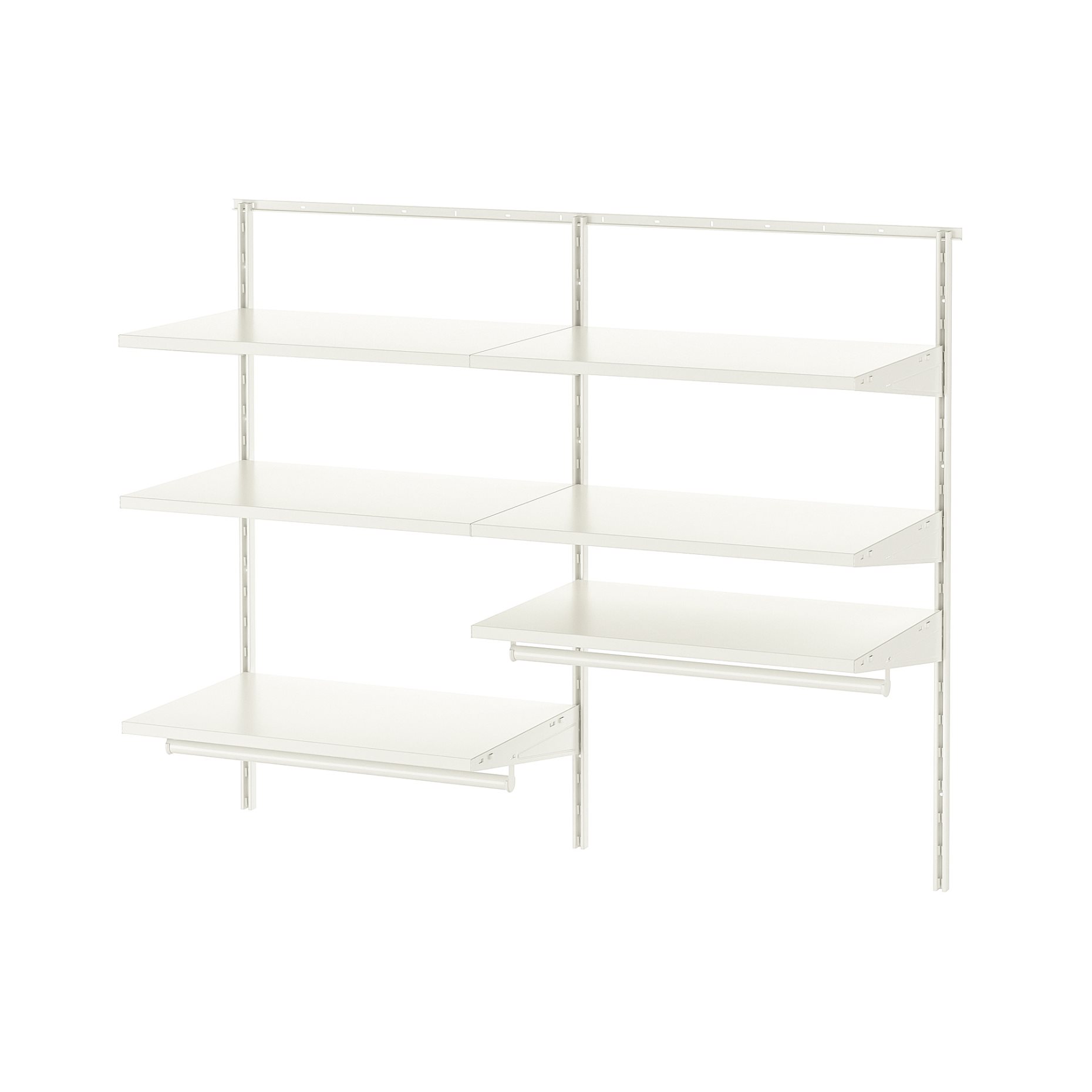 BOAXEL, wardrobe combination, 125X40X101 cm, 893.840.14