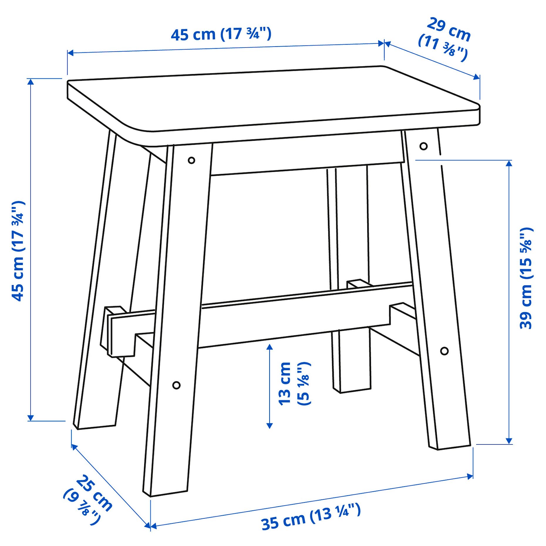NORRÅKER, stool, 004.289.74
