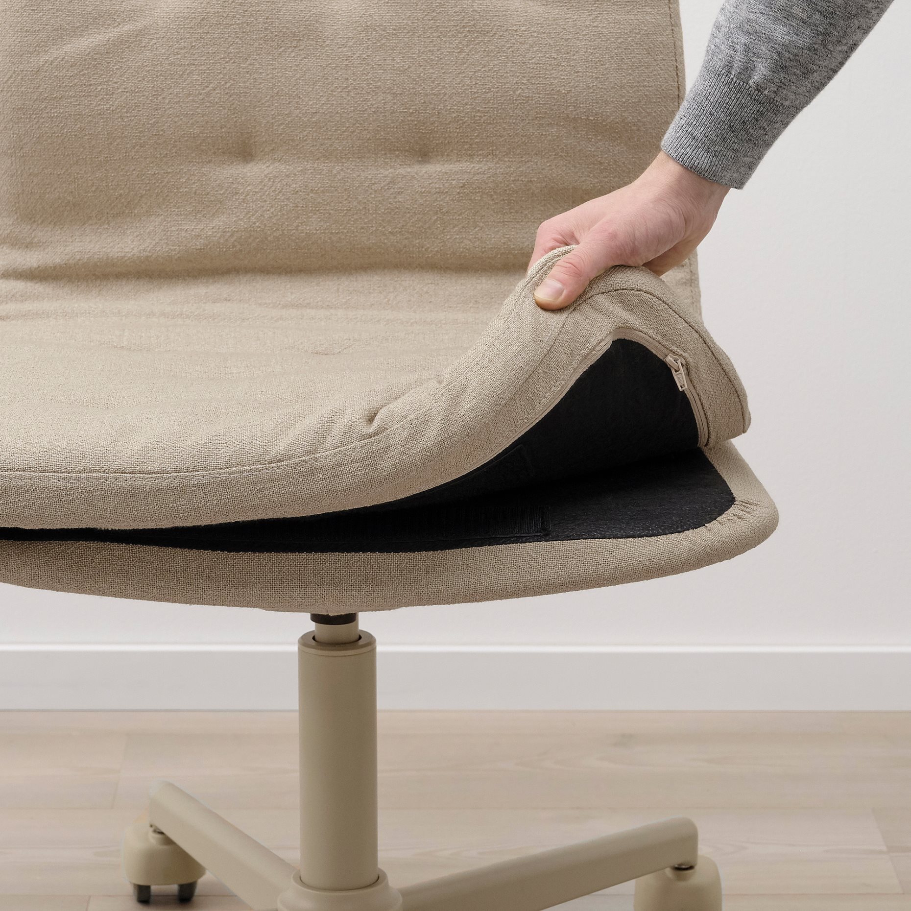 MULLFJÄLLET, conference chair with castors, 004.724.91