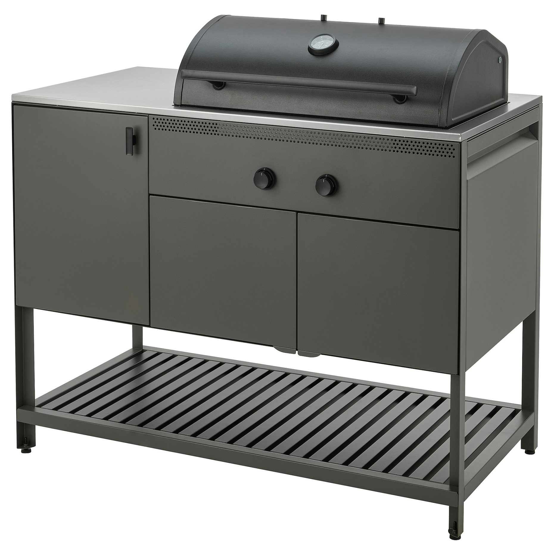 BATSKAR, charcoal barbecue/outdoor, 120x60 cm, 005.533.69