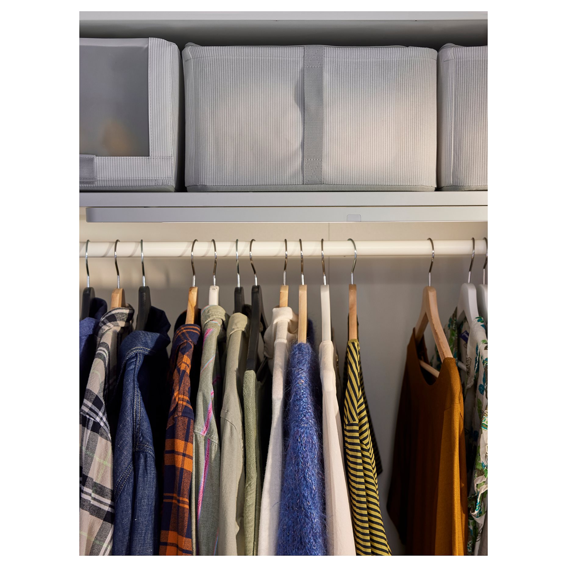 KOLVATTEN, lighting with built-in LED light source with sensor/battery-operated, 70 cm, 005.689.88