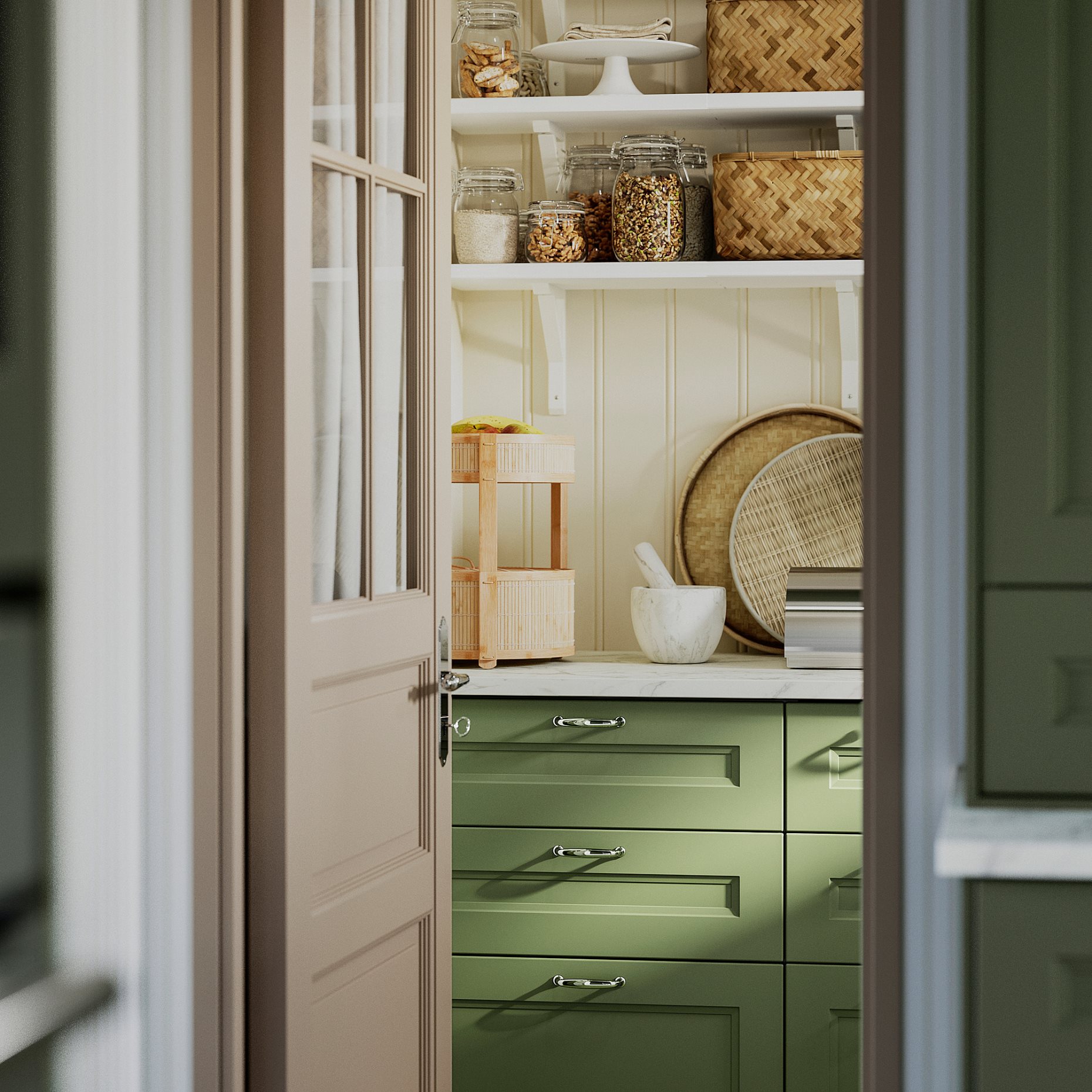 KANELMOTT, καλάθι για φρούτα/λαχανικά, 2 τεμ., 005.818.00