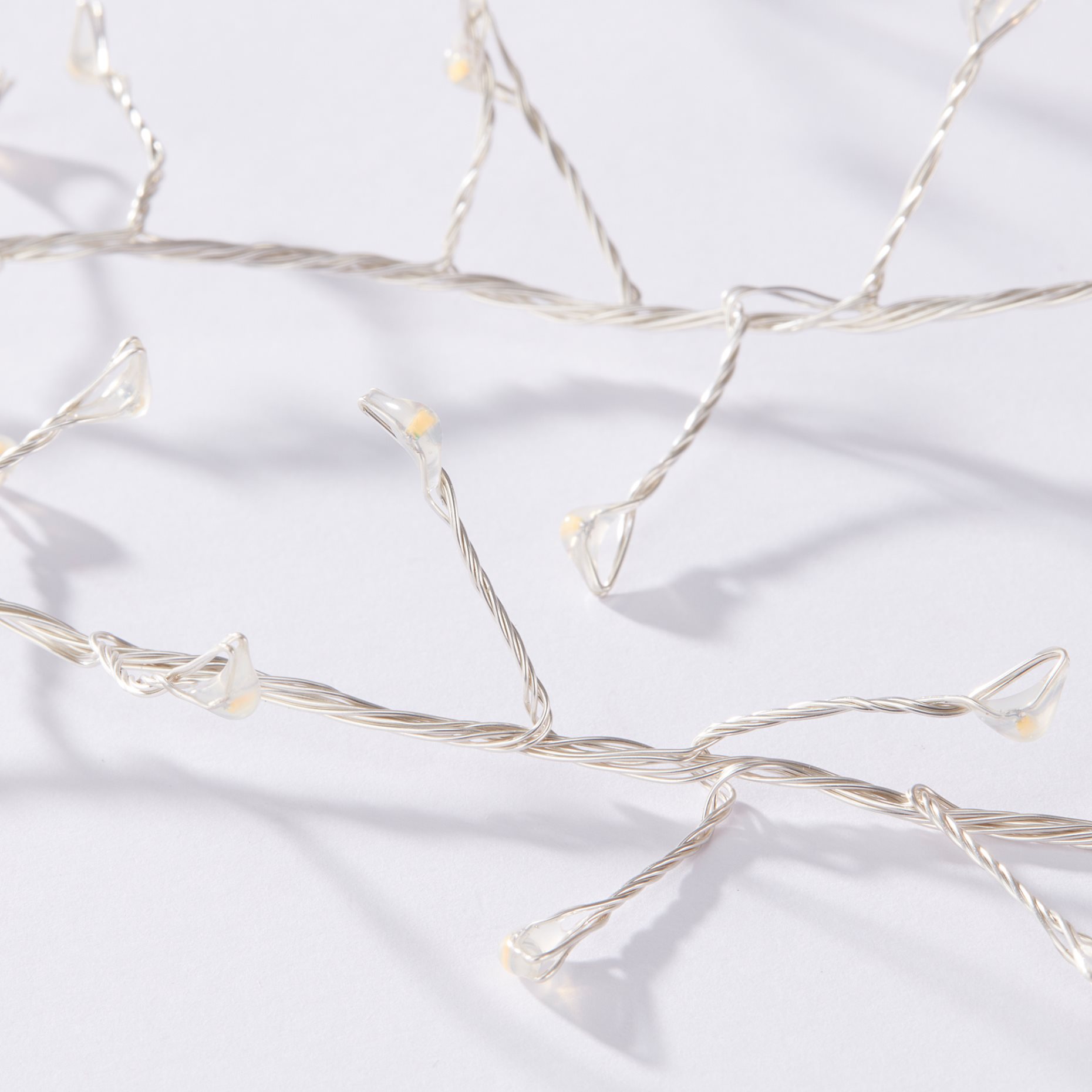 STRÅLA, γιρλάντα με ενσωματωμένο φωτισμό LED/160 λαμπτήρες/λειτουργία με μπαταρία, μίνι, 005.991.07