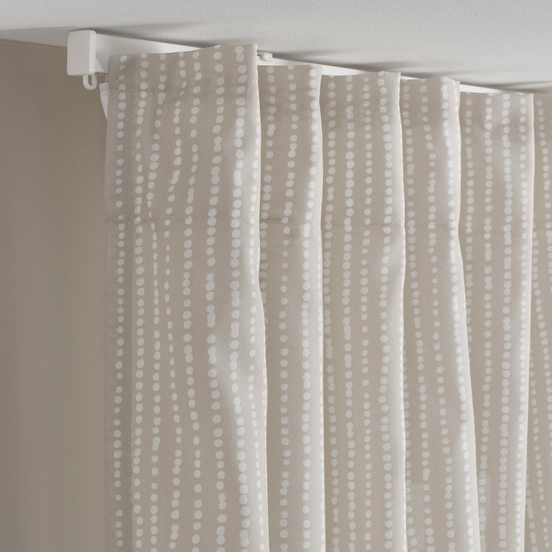 MÄSTERROT, κουρτίνα με τρέσα, 2 τεμ. 145x300 cm, 006.025.67