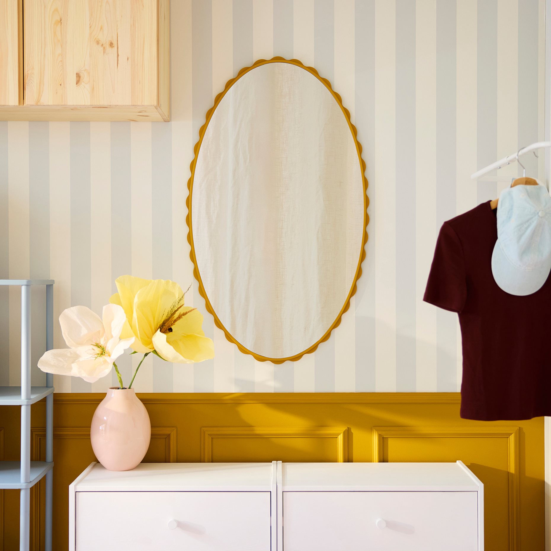 DAGGKAPRIFOL, καθρέφτης, 60x100 cm, 006.179.22