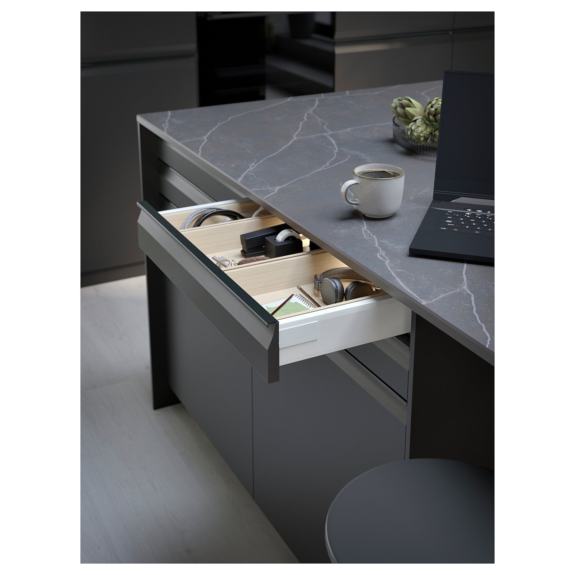 UPPDATERA, θήκη εργαλείων κουζίνας, 20x50 cm, 006.181.01