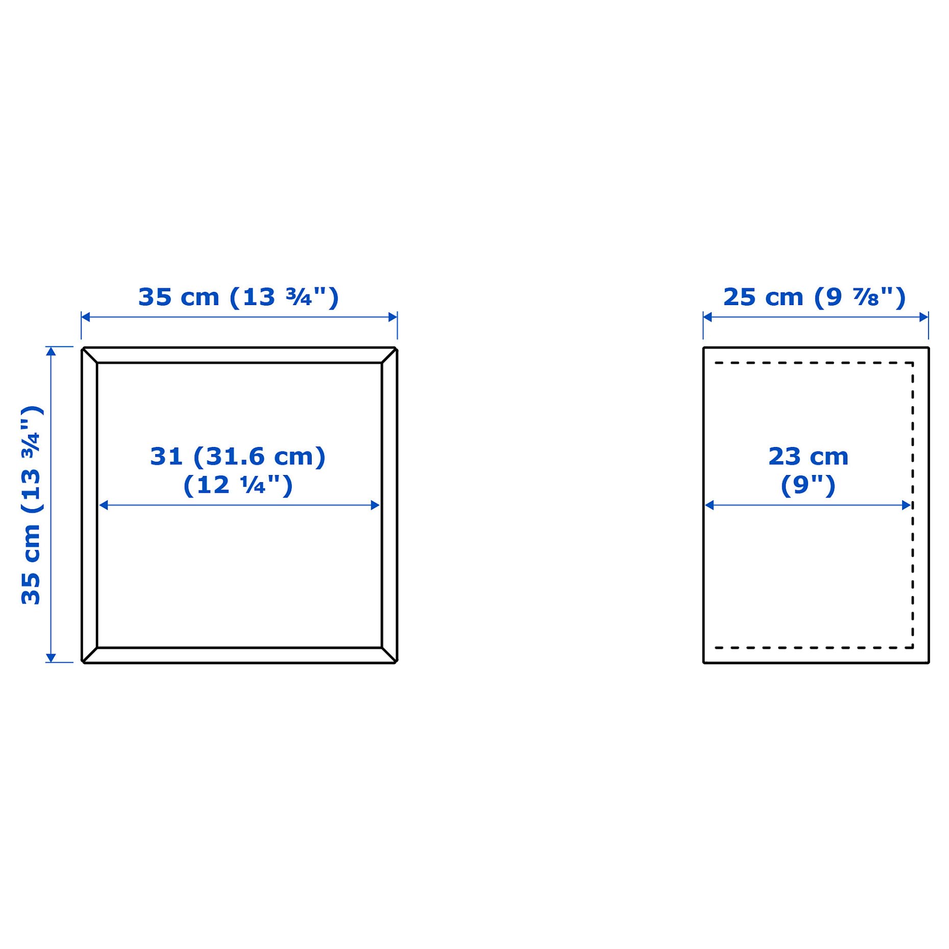 EKET, σύνθεση αποθήκευσης τοίχου, 105x35x70 cm, 094.903.20