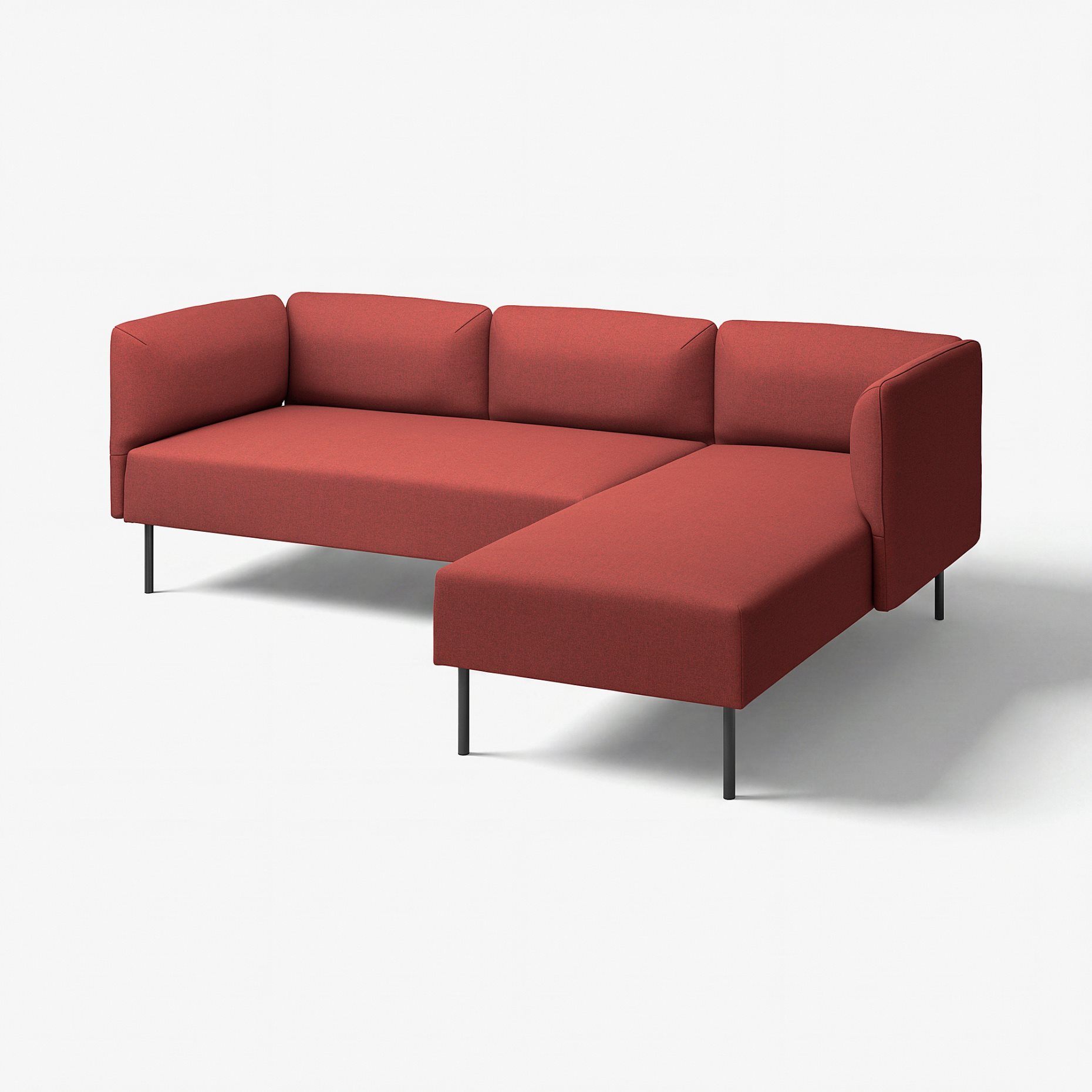 LILLEHEM, 3-seat modular sofa w chaise longue, 095.682.72