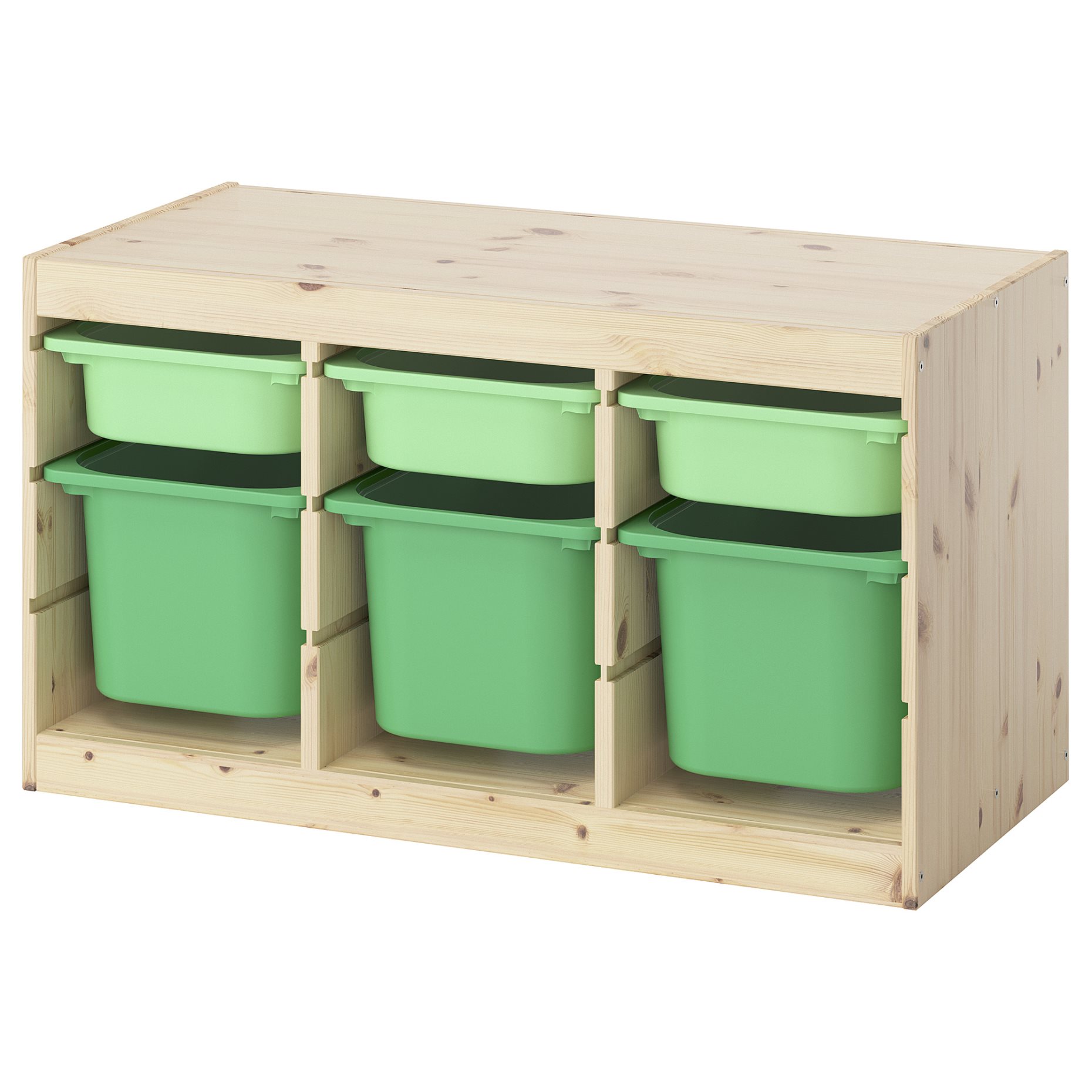 TROFAST, storage combination with boxes, 93x44x52 cm, 095.749.18